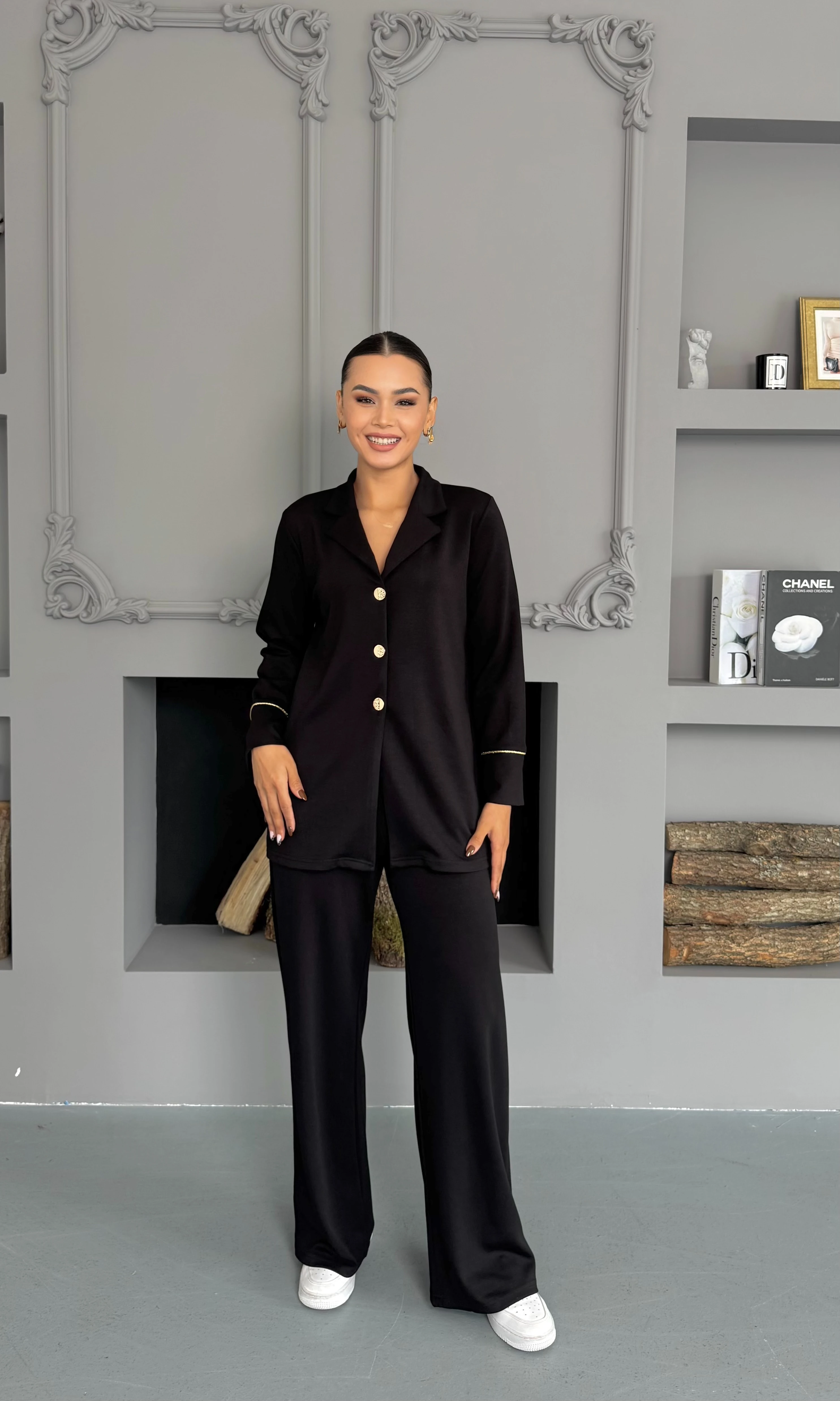 Noble Active Takım - Siyah