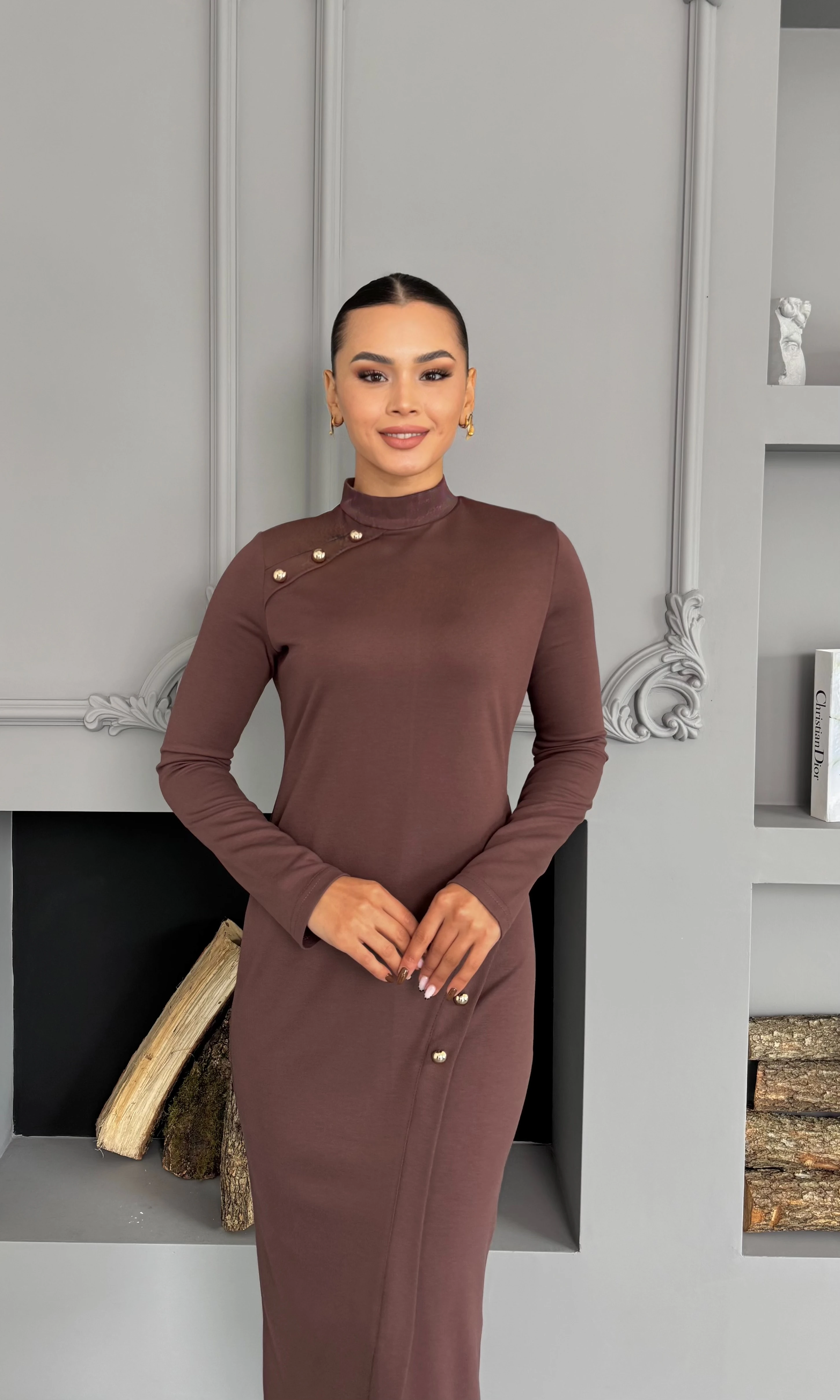 Valeria Elbise - kahverengi