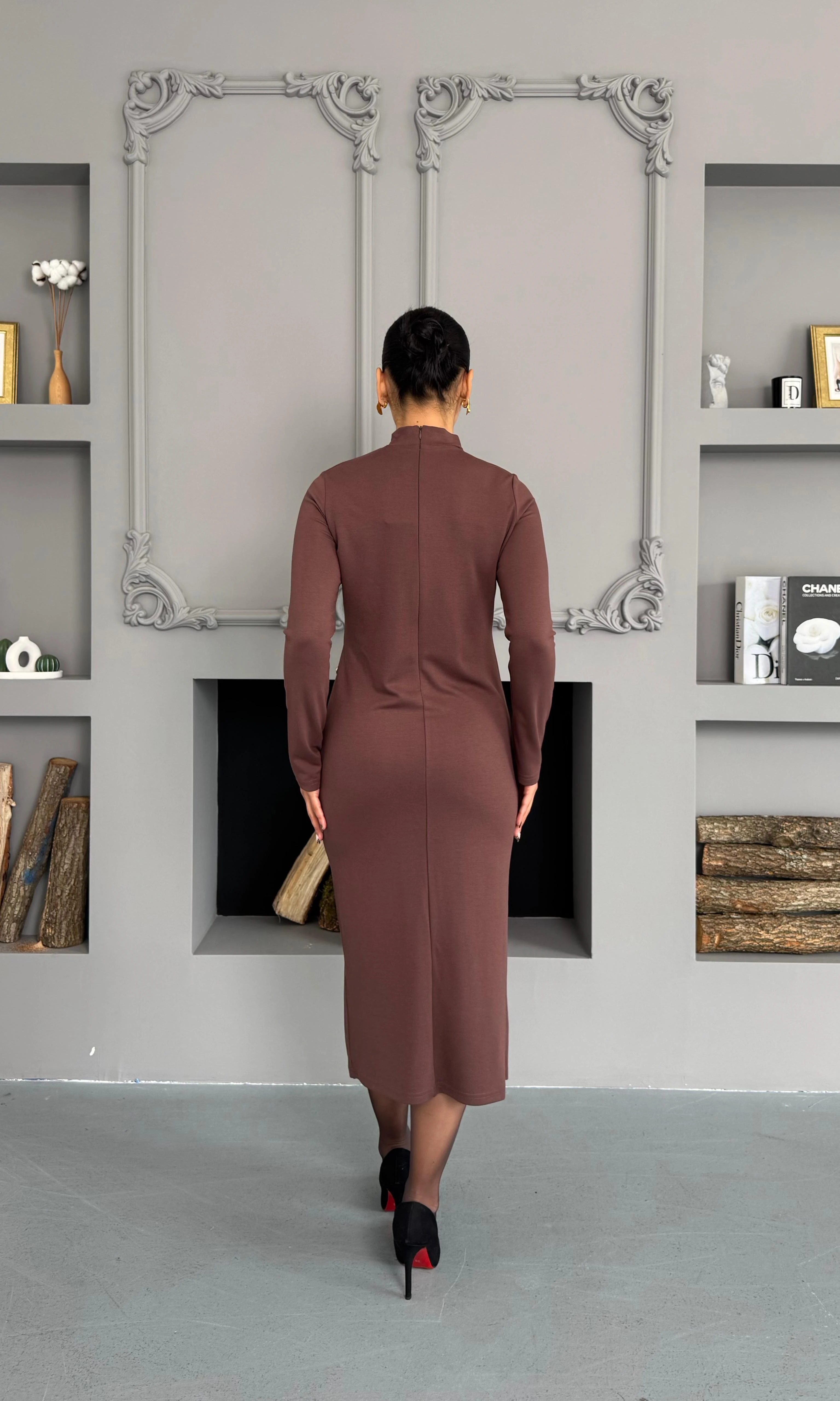 Valeria Elbise - kahverengi