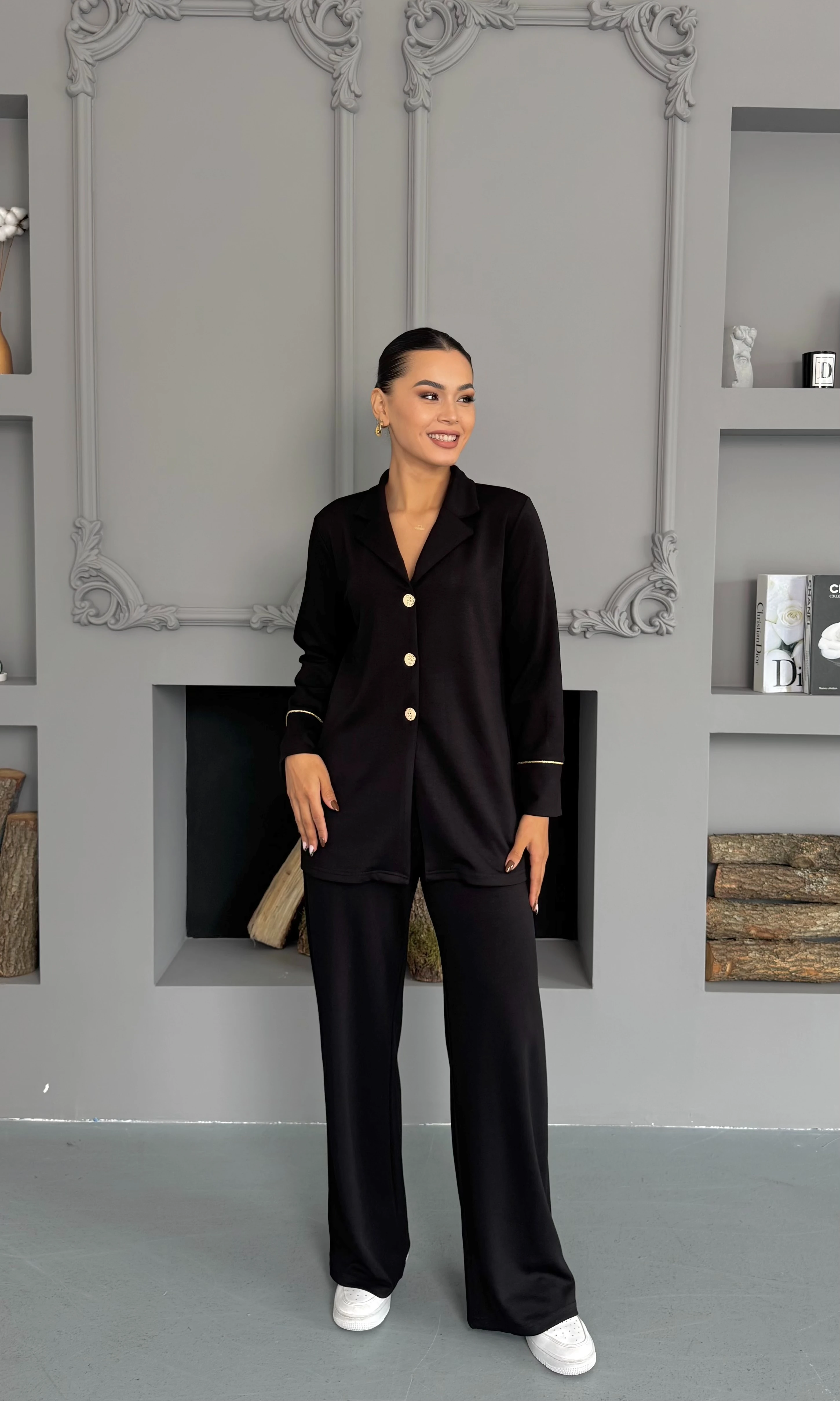 Noble Active Takım - Siyah