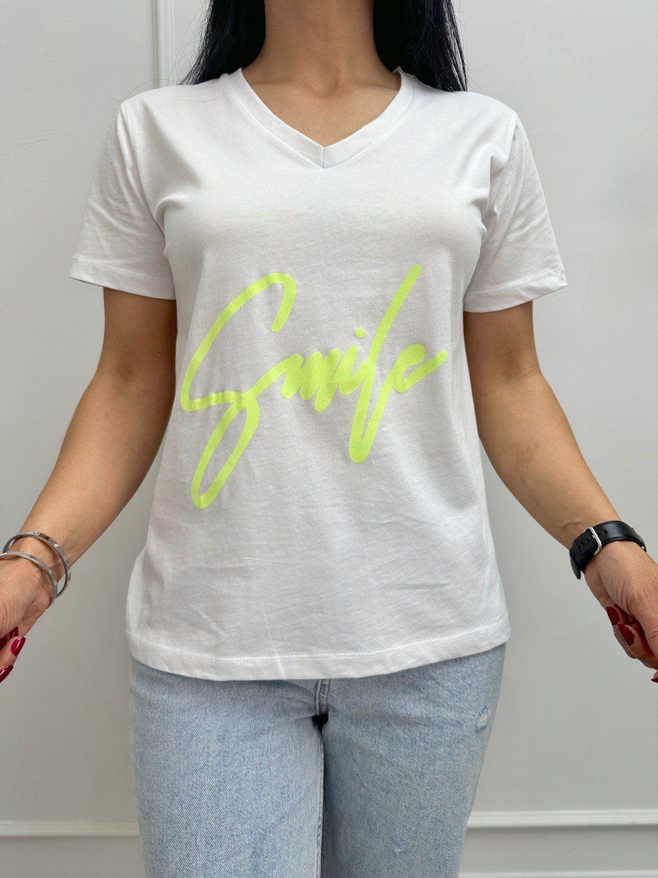 FIT V-NECK T-SHIRT