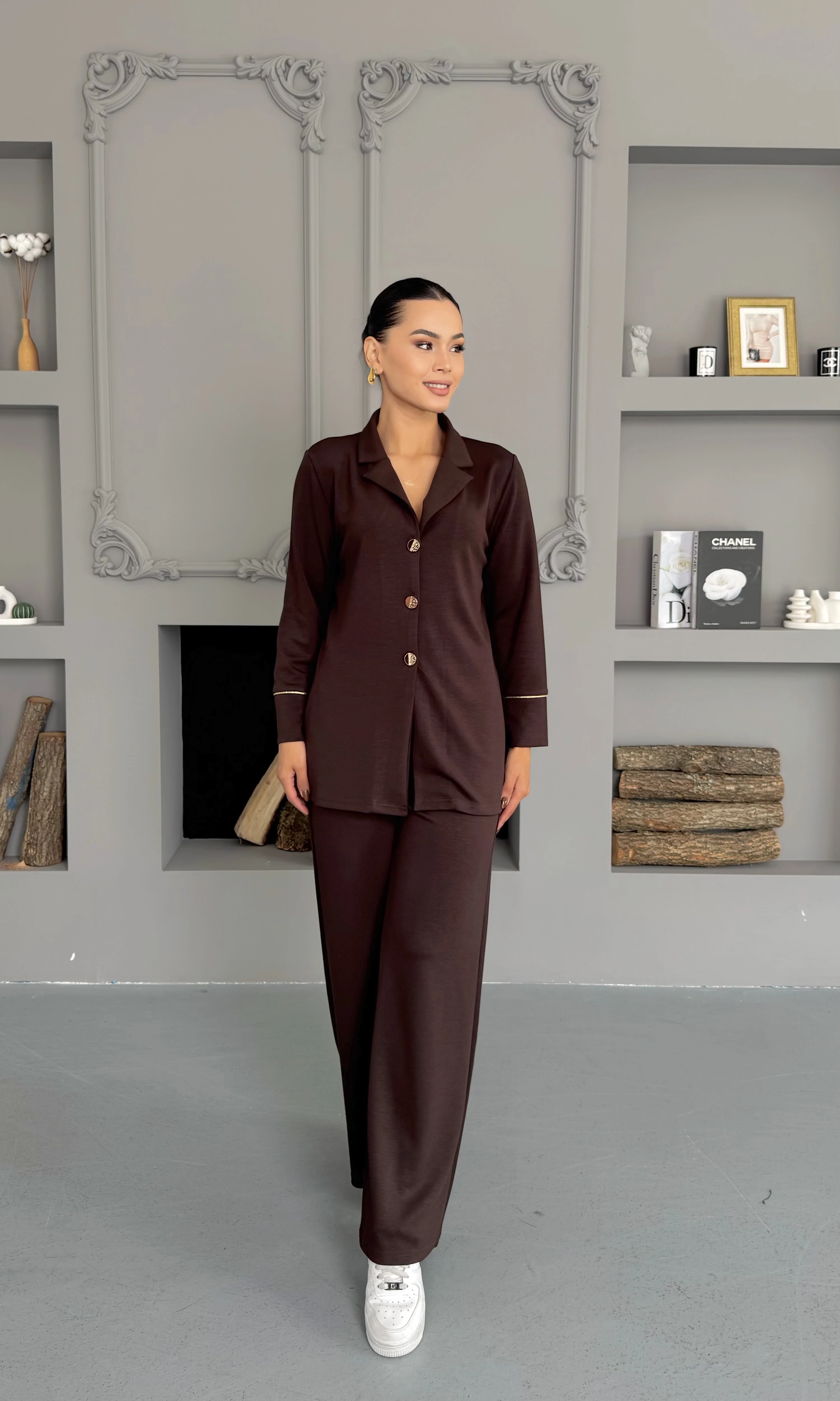 Noble Active Takım - kahverengi