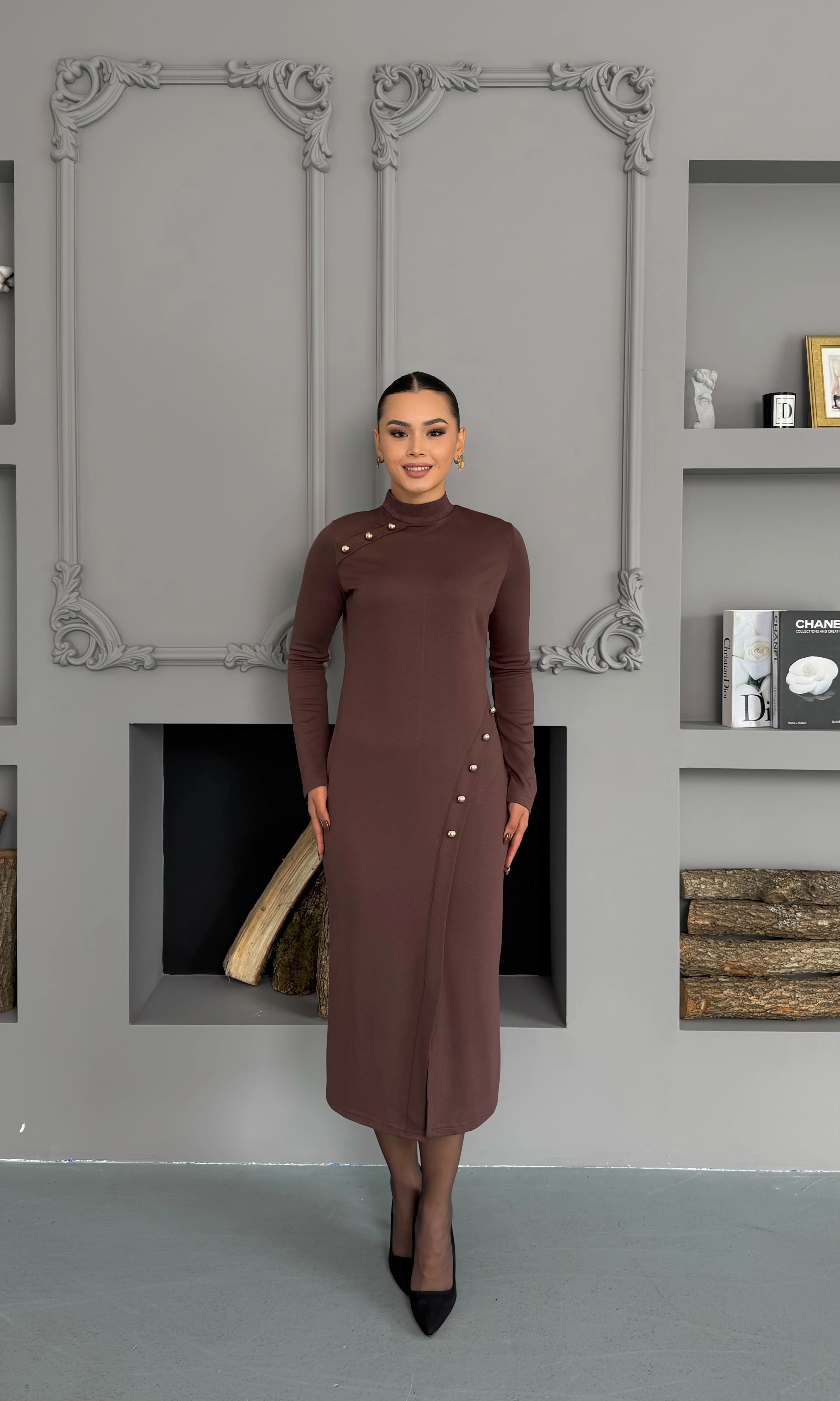 Valeria Elbise - kahverengi