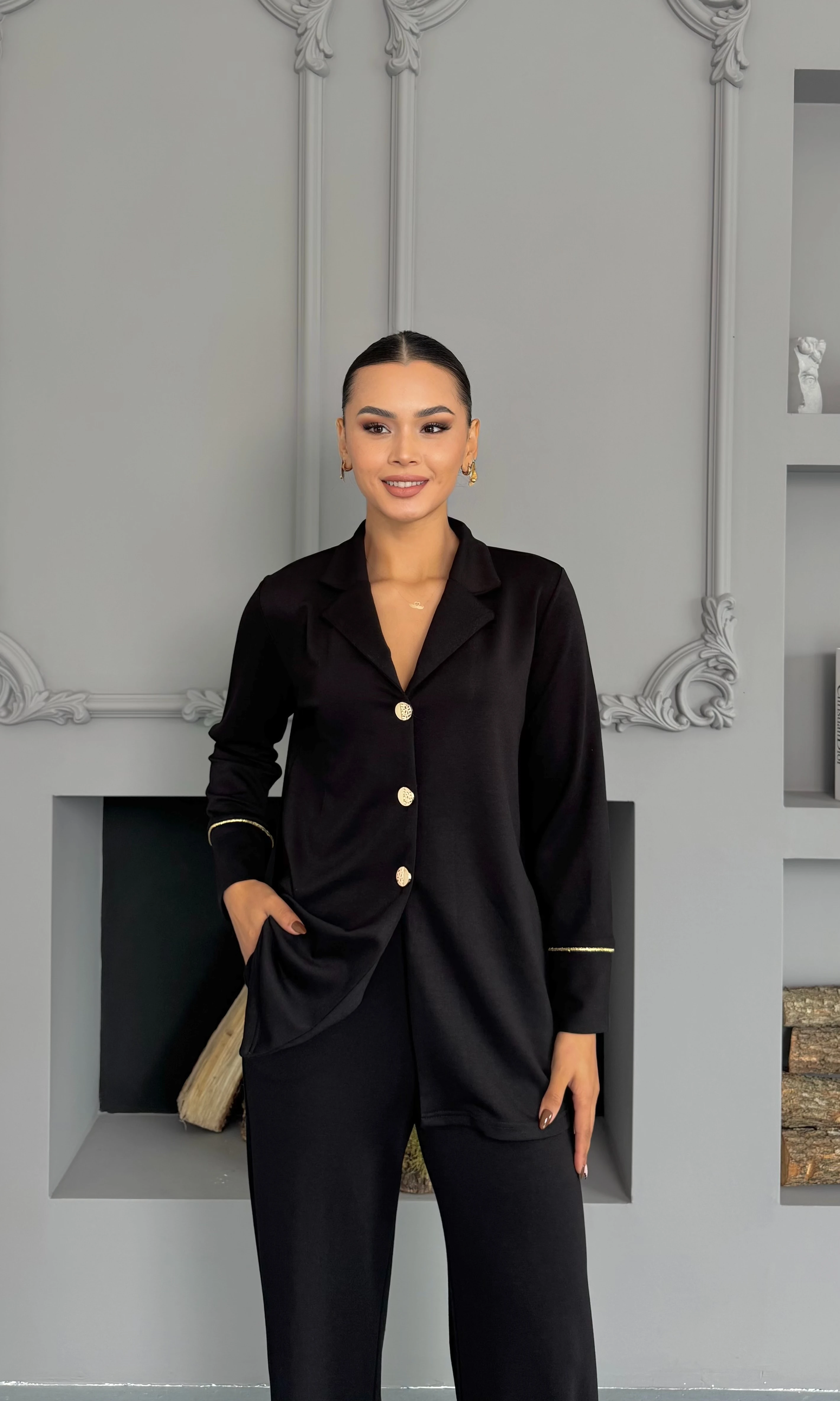 Noble Active Takım - Siyah