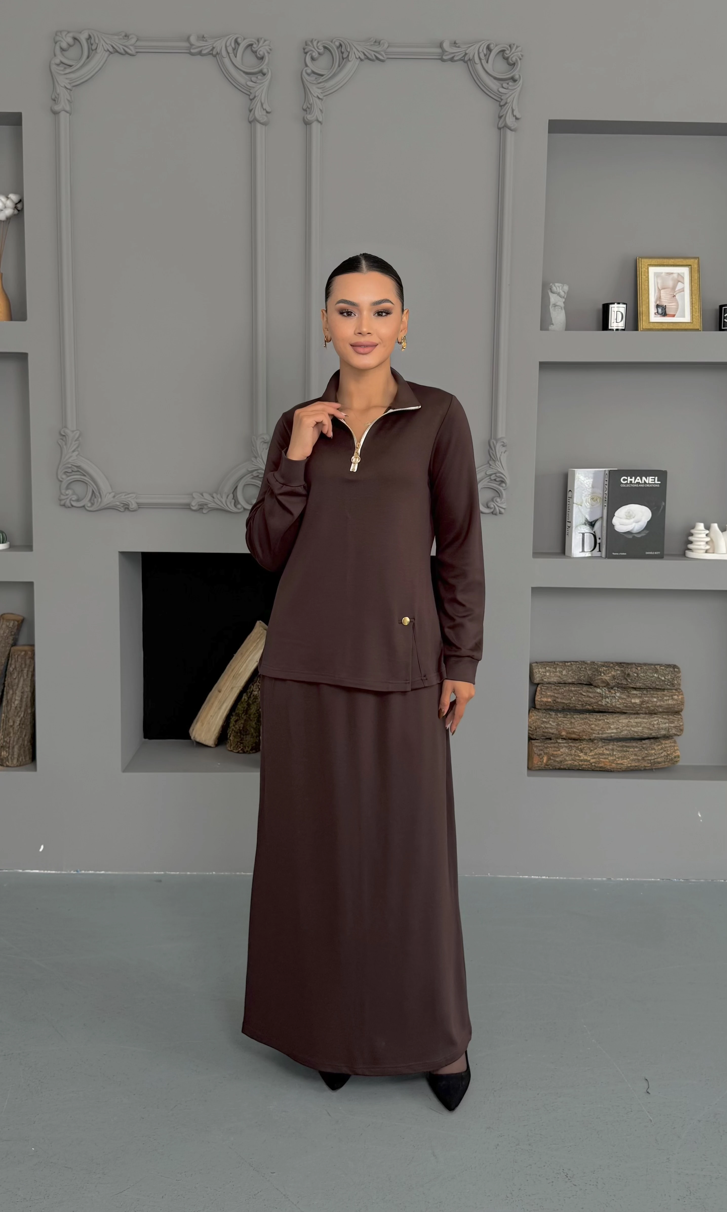 Cool Takım - kahverengi