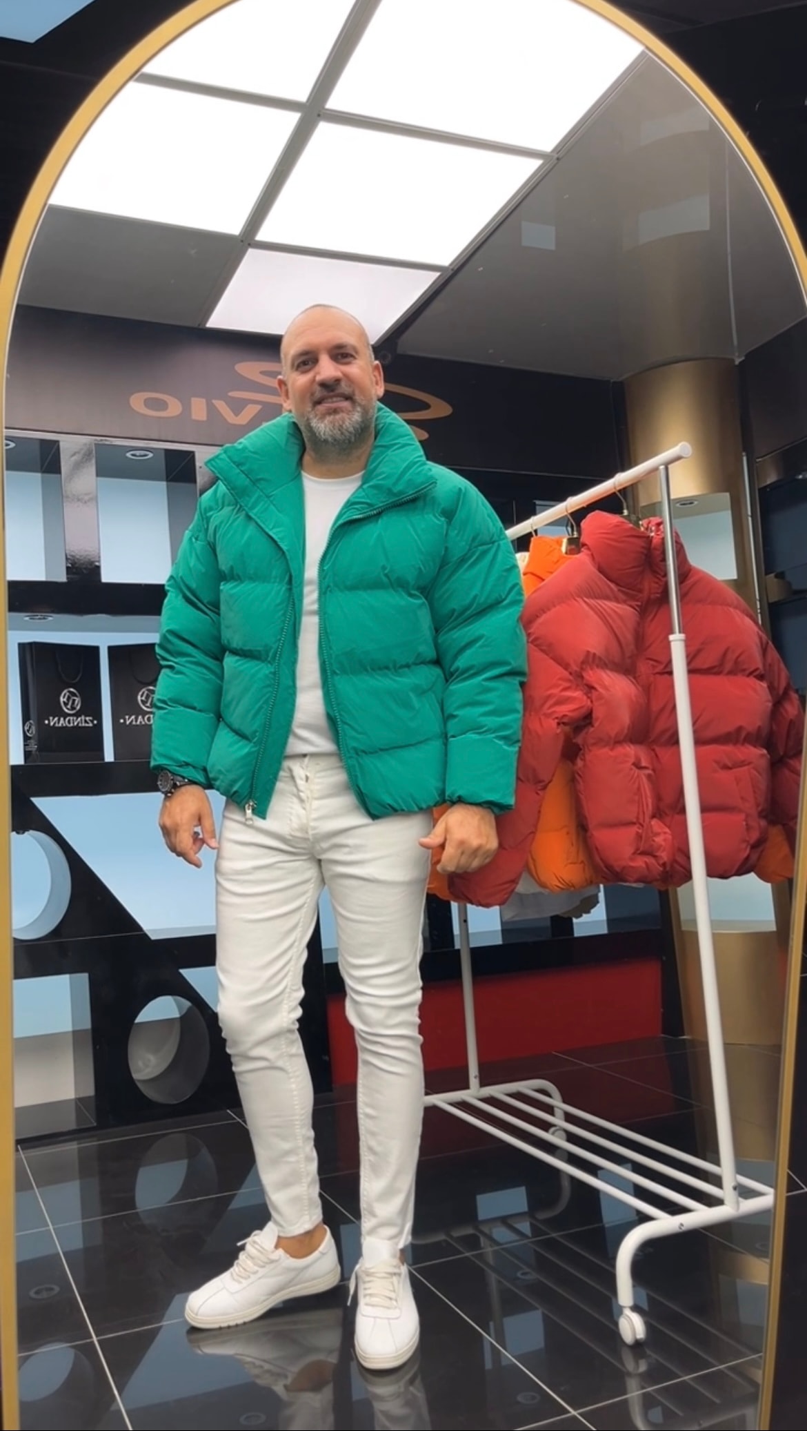 Oversize Mont Yeşil