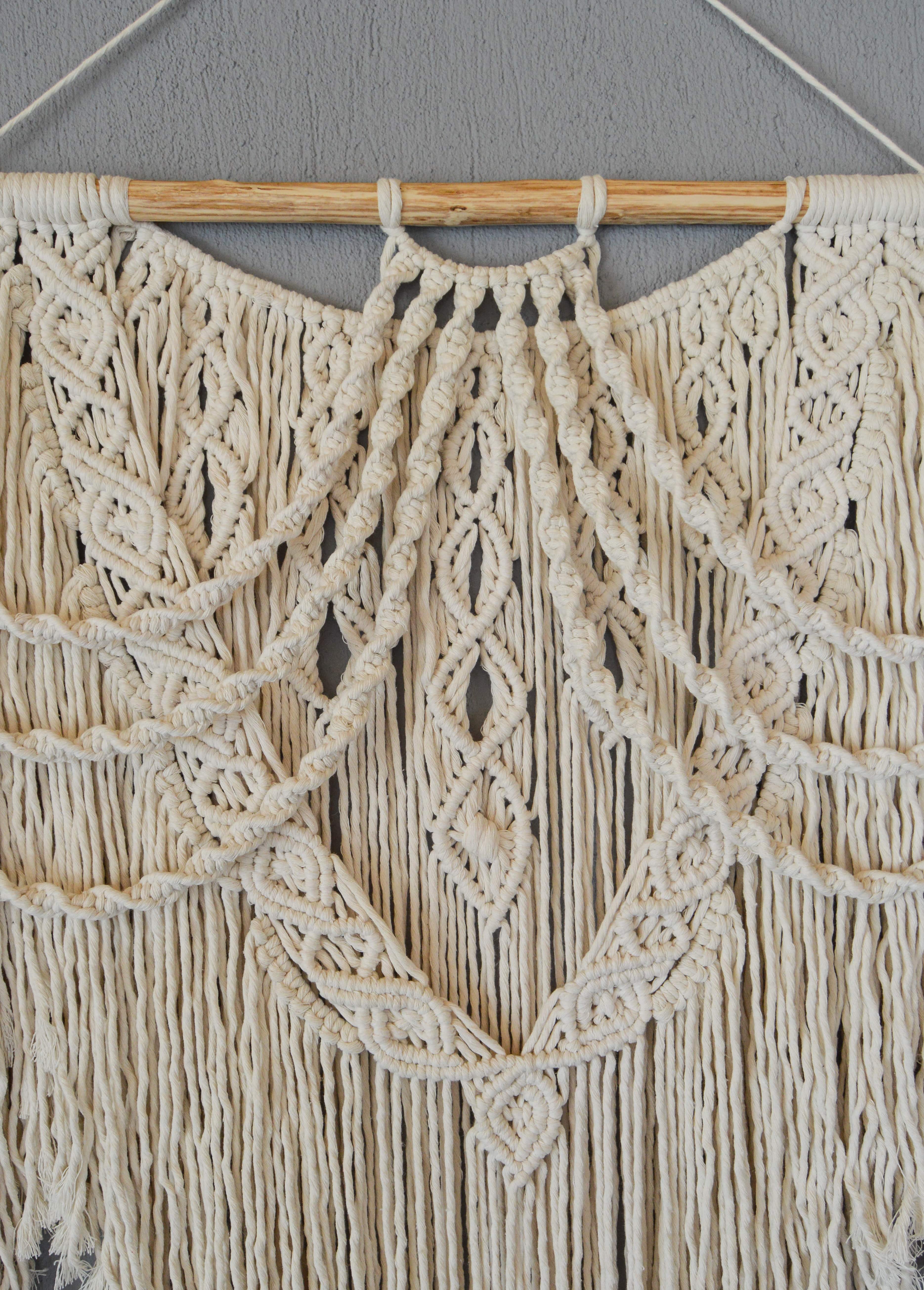 RUS  I   Extra Large Macrame Wall Hanging, Bohemian Decoration, Woven Wall Hanging, Macrame Mural, Housewarming gift, Headboard