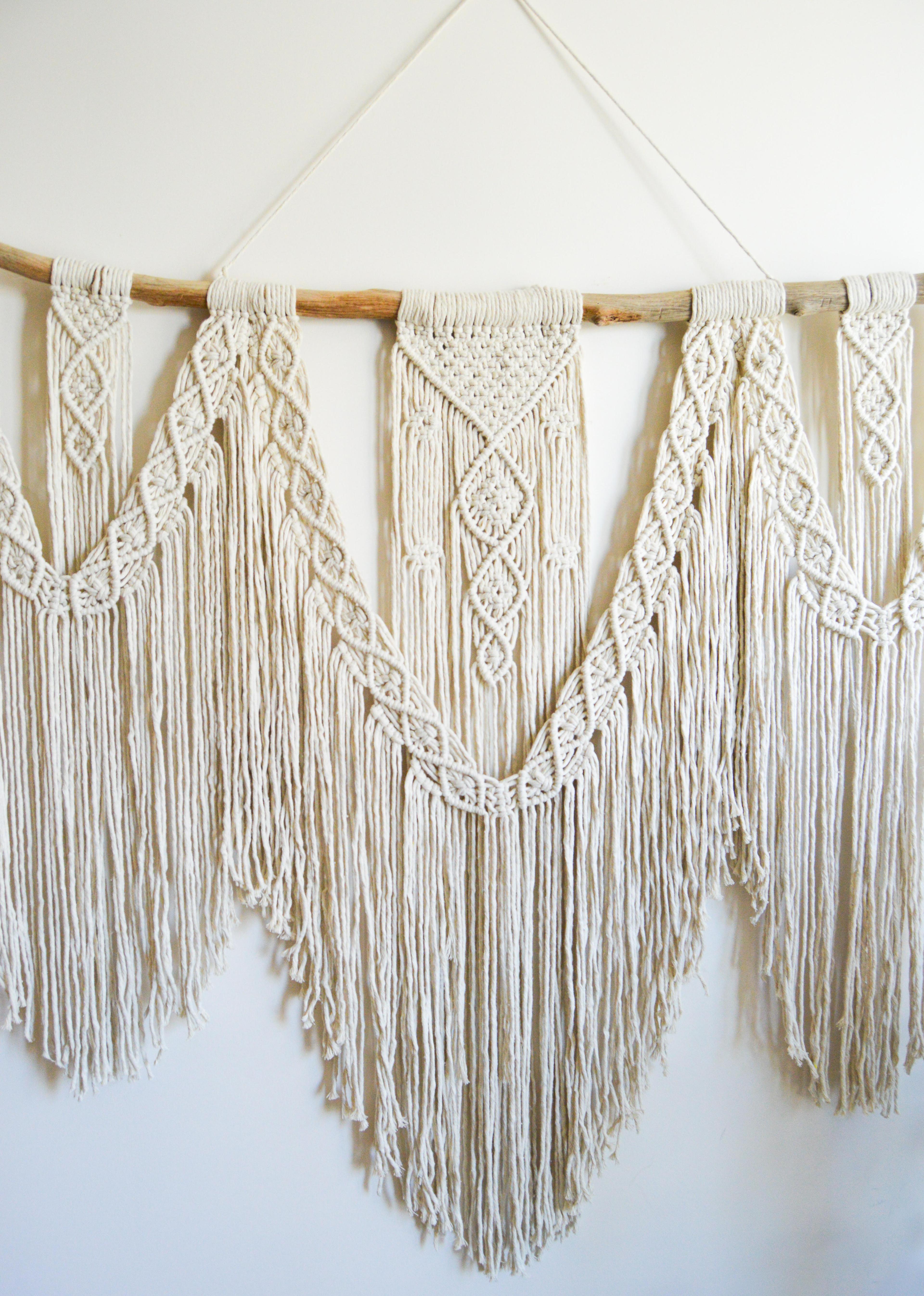 UCLU  I   Extra Large Macrame Wall Hanging, Bohemian Decoration, Woven Wall Hanging, Macrame Mural, Housewarming gift, Headboard