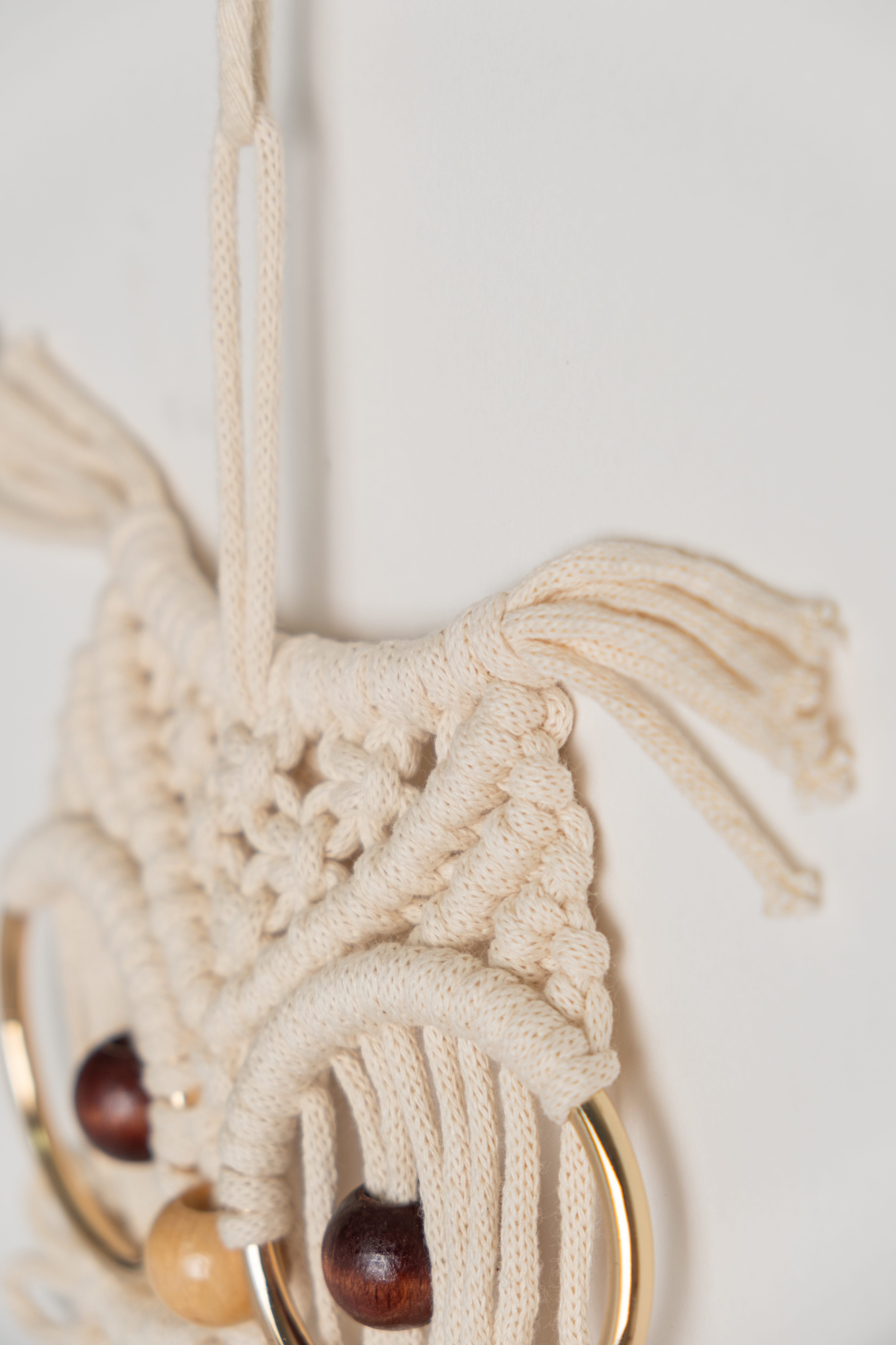 Macrame Owl Wall Hanging, Handmade Boho Decor