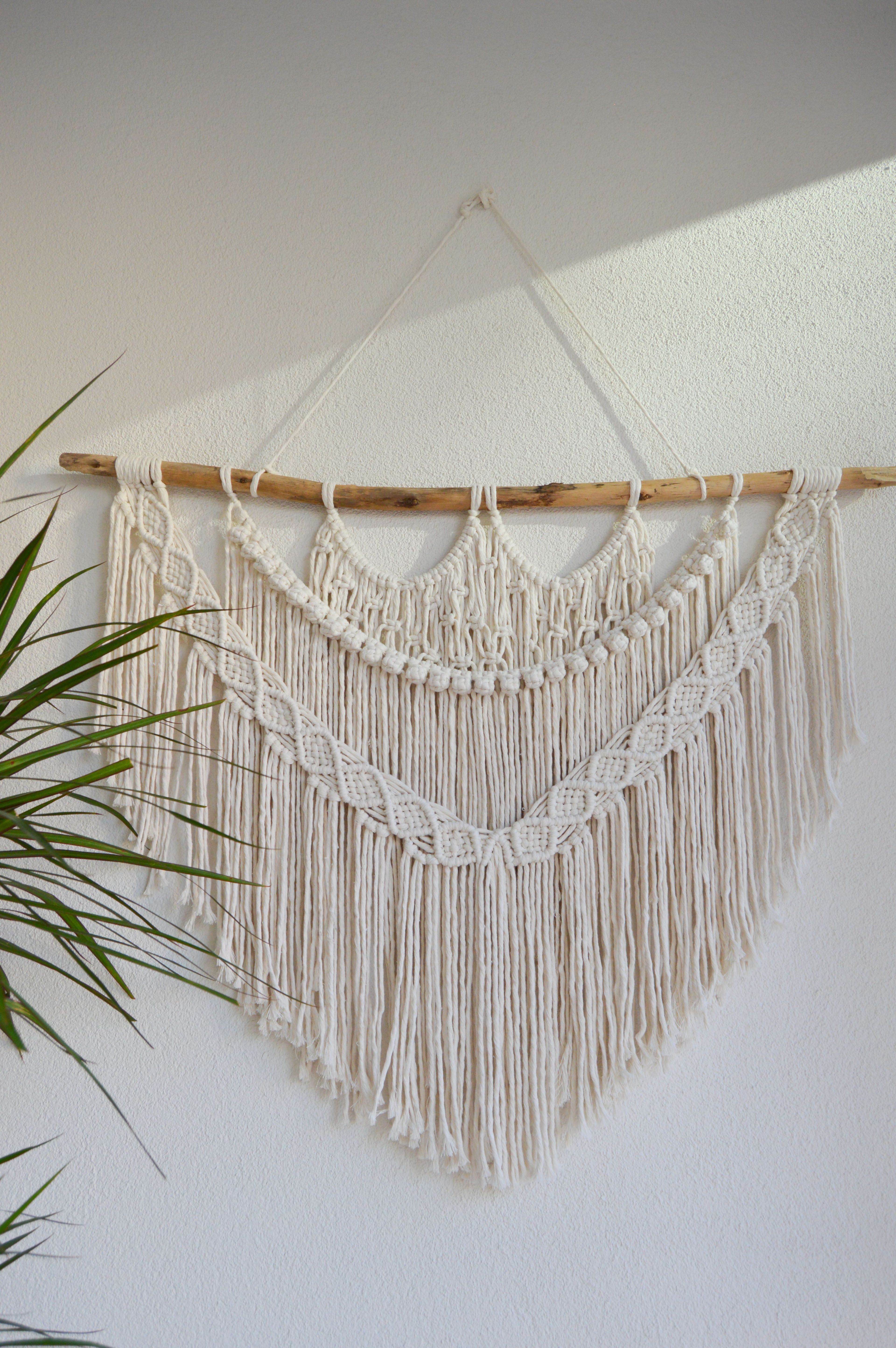 ASSOLIST  I   Macrame Wall Hanging, Bohemian Decoration, Woven Wall Hanging, Macrame Mural, Housewarming gift, Headboard