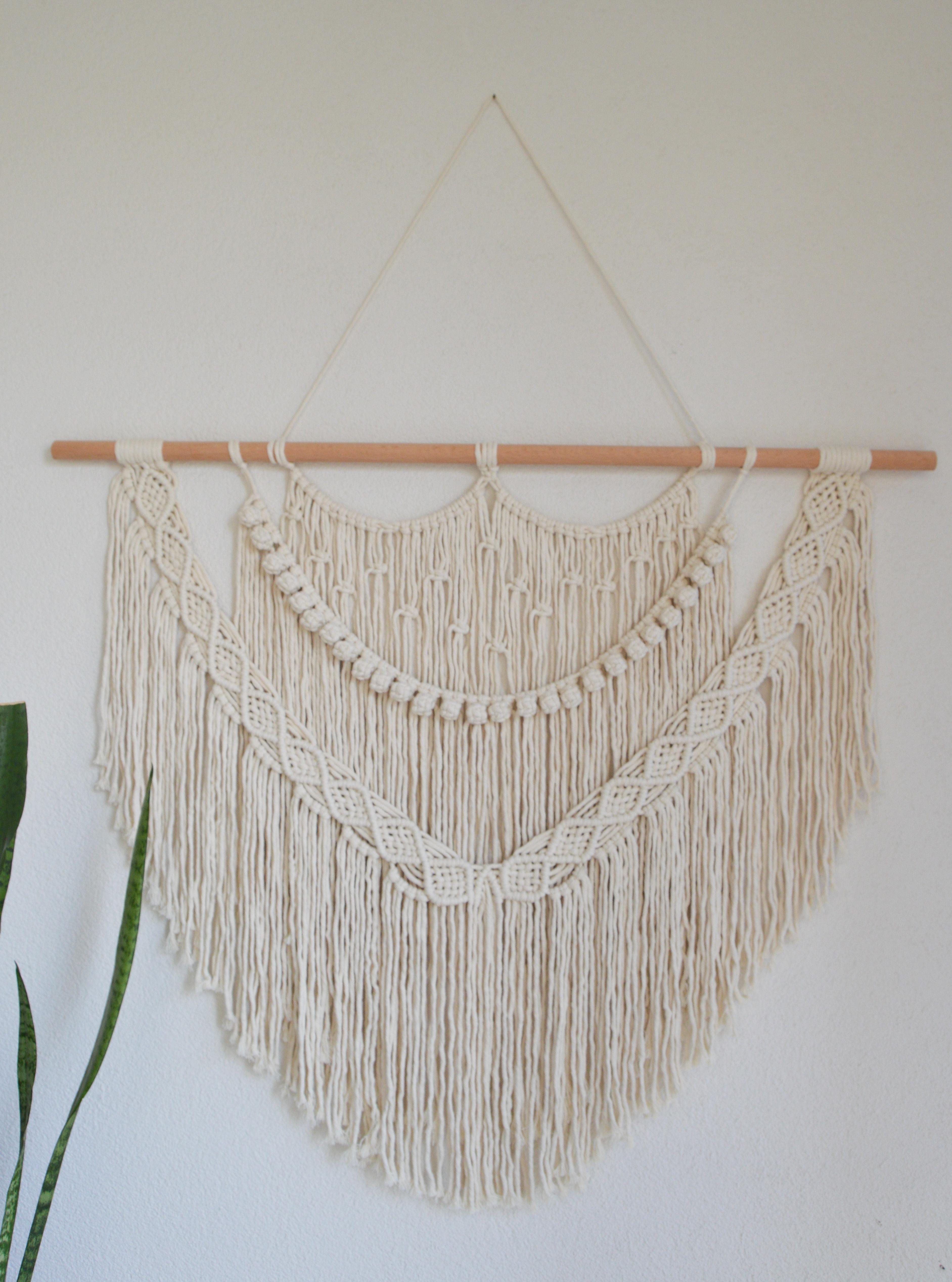 ASSOLIST  I   Macrame Wall Hanging, Bohemian Decoration, Woven Wall Hanging, Macrame Mural, Housewarming gift, Headboard