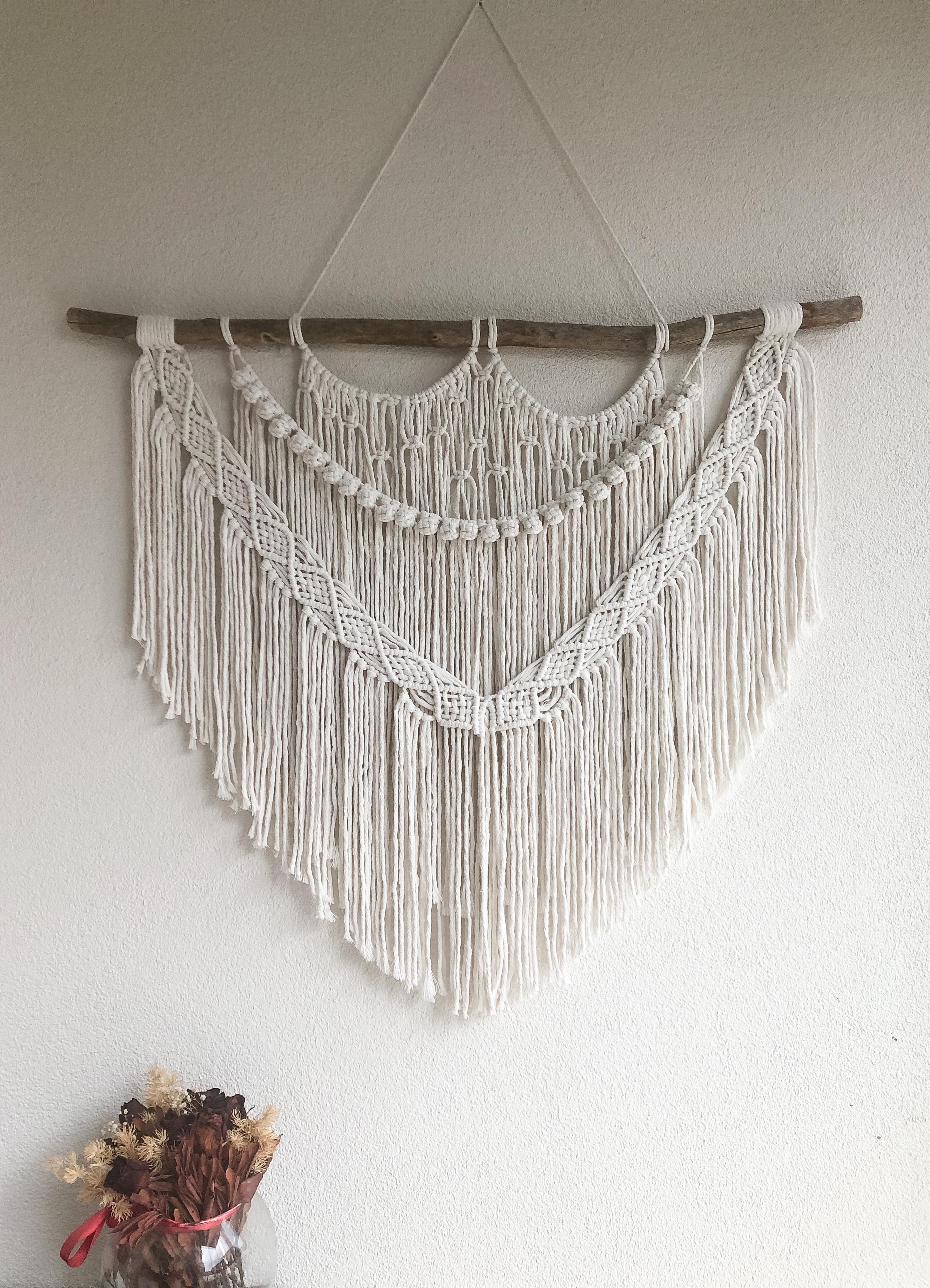 ASSOLIST  I   Macrame Wall Hanging, Bohemian Decoration, Woven Wall Hanging, Macrame Mural, Housewarming gift, Headboard