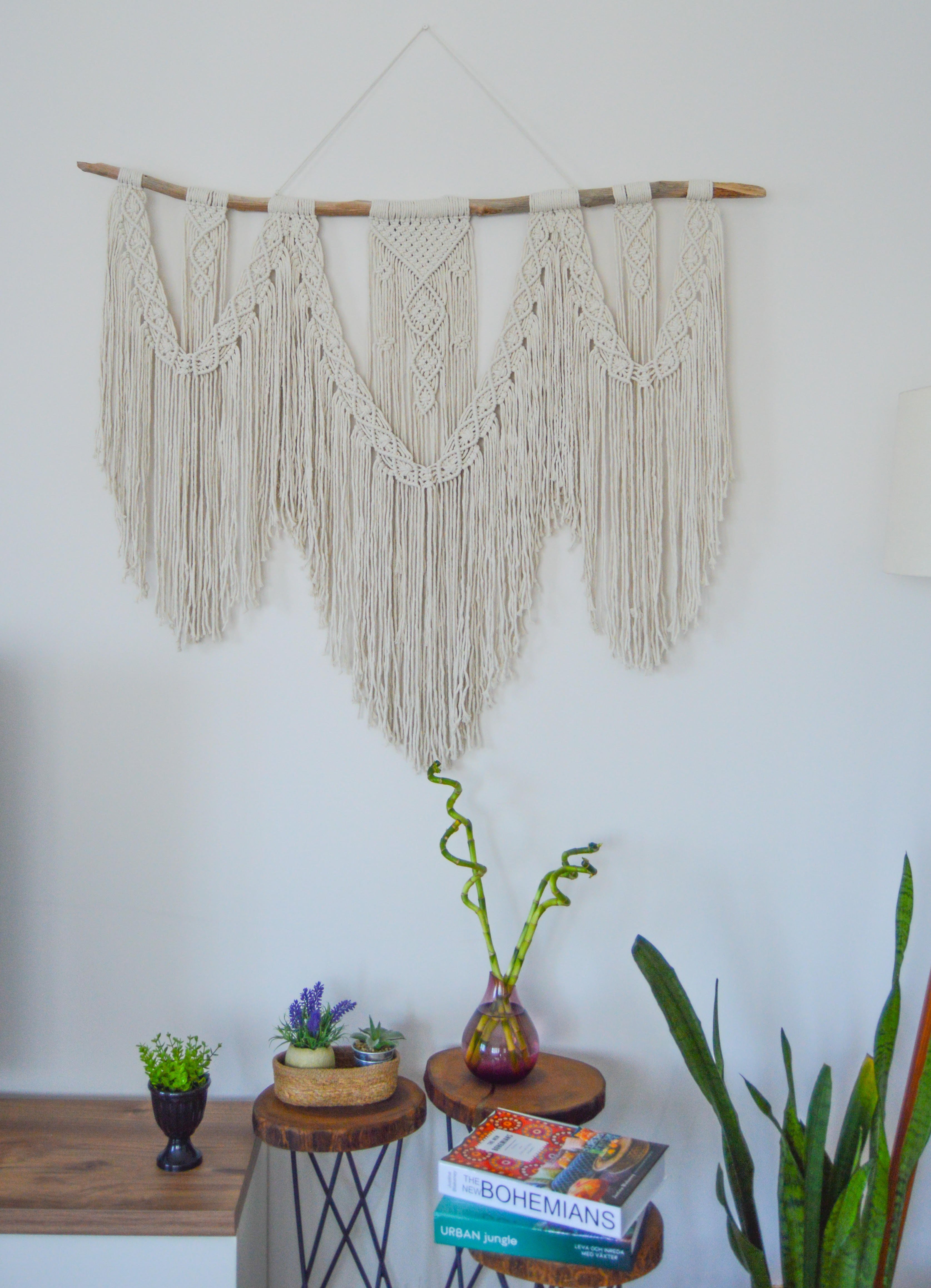 UCLU  I   Extra Large Macrame Wall Hanging, Bohemian Decoration, Woven Wall Hanging, Macrame Mural, Housewarming gift, Headboard