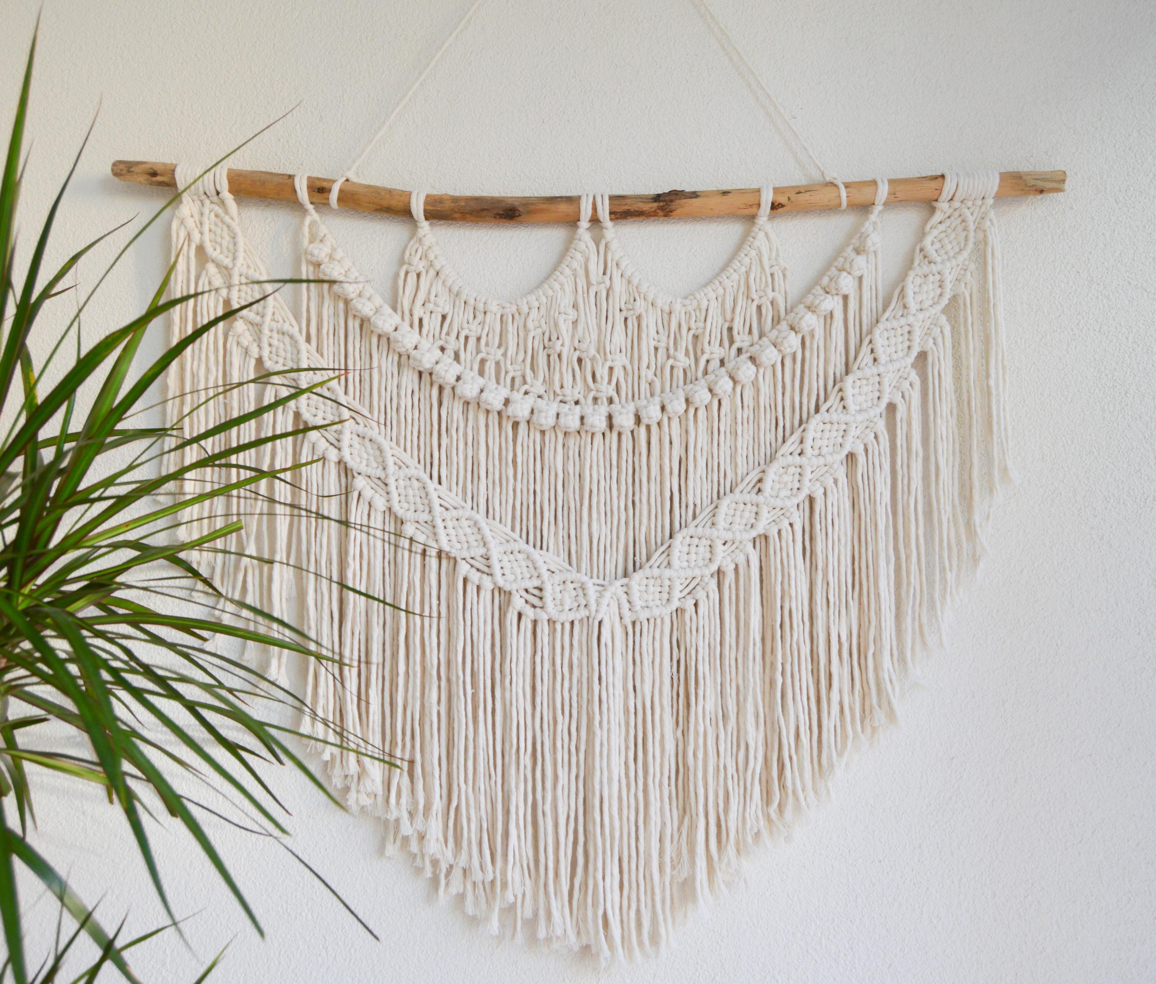 ASSOLIST  I   Macrame Wall Hanging, Bohemian Decoration, Woven Wall Hanging, Macrame Mural, Housewarming gift, Headboard