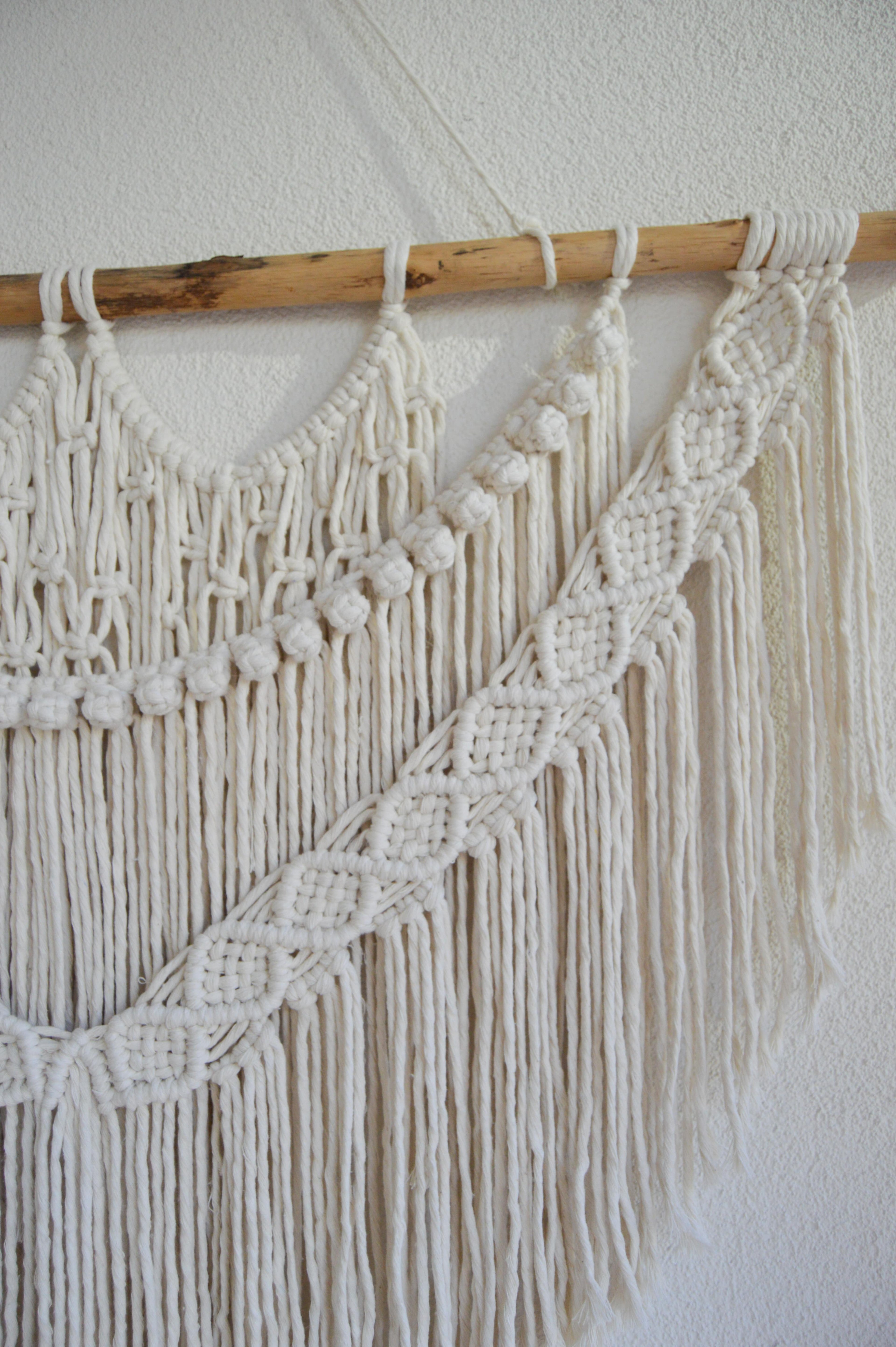 ASSOLIST  I   Macrame Wall Hanging, Bohemian Decoration, Woven Wall Hanging, Macrame Mural, Housewarming gift, Headboard