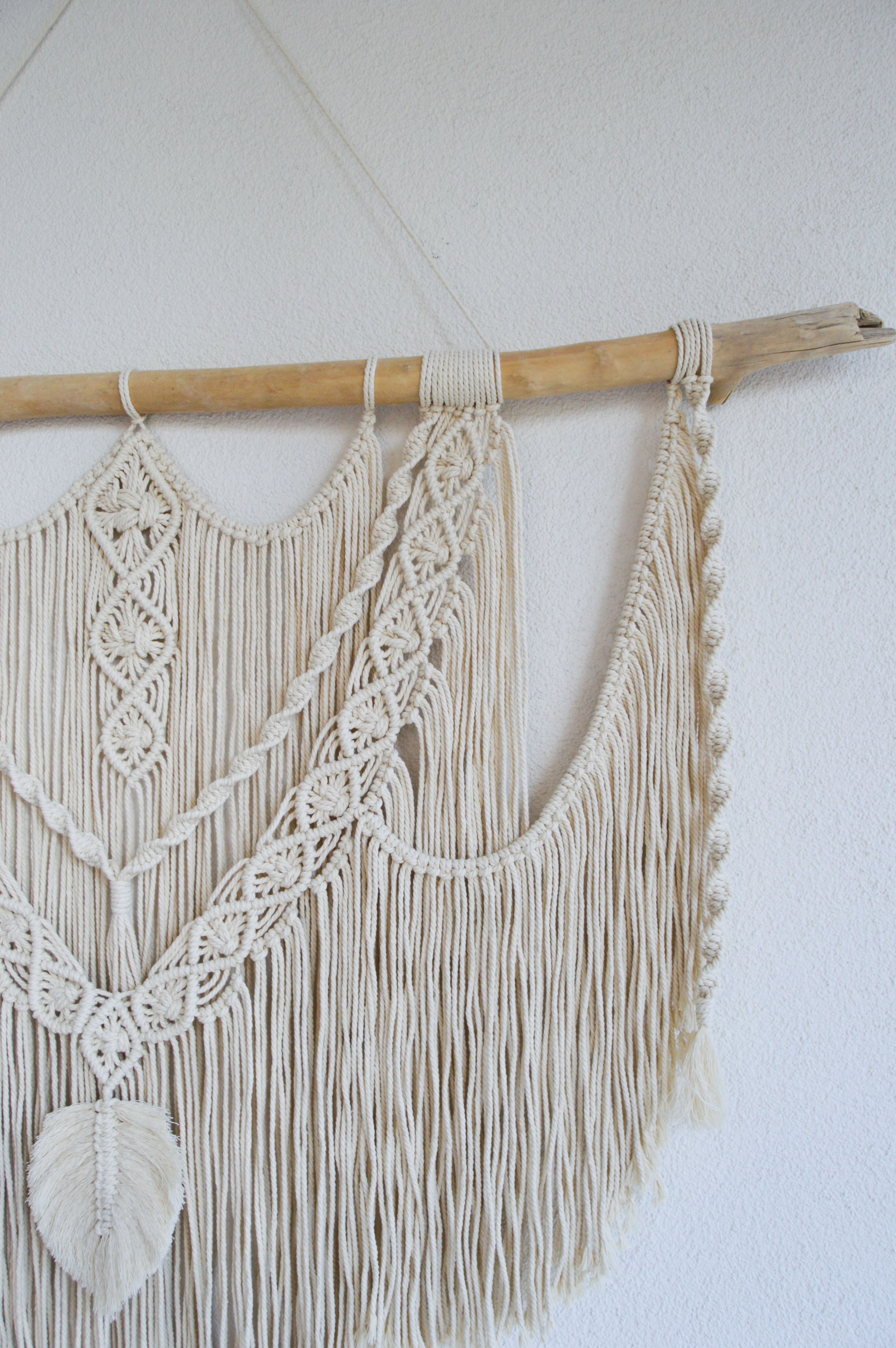 KEIRA  I   Large Macrame Wall Hanging, Macrame Wall Art, Woven Wall Hanging, Boho Wall Decor, Wall Tapestry, Nursery Decor, Bedroom Wall Hanging