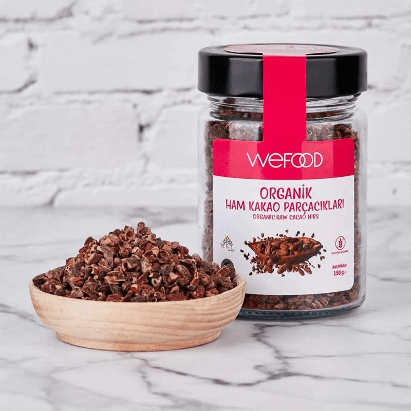 Organik Ham Kakao Parçacıkları - 150 GR