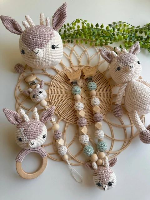 Amigurumi Geyik Oyuncak