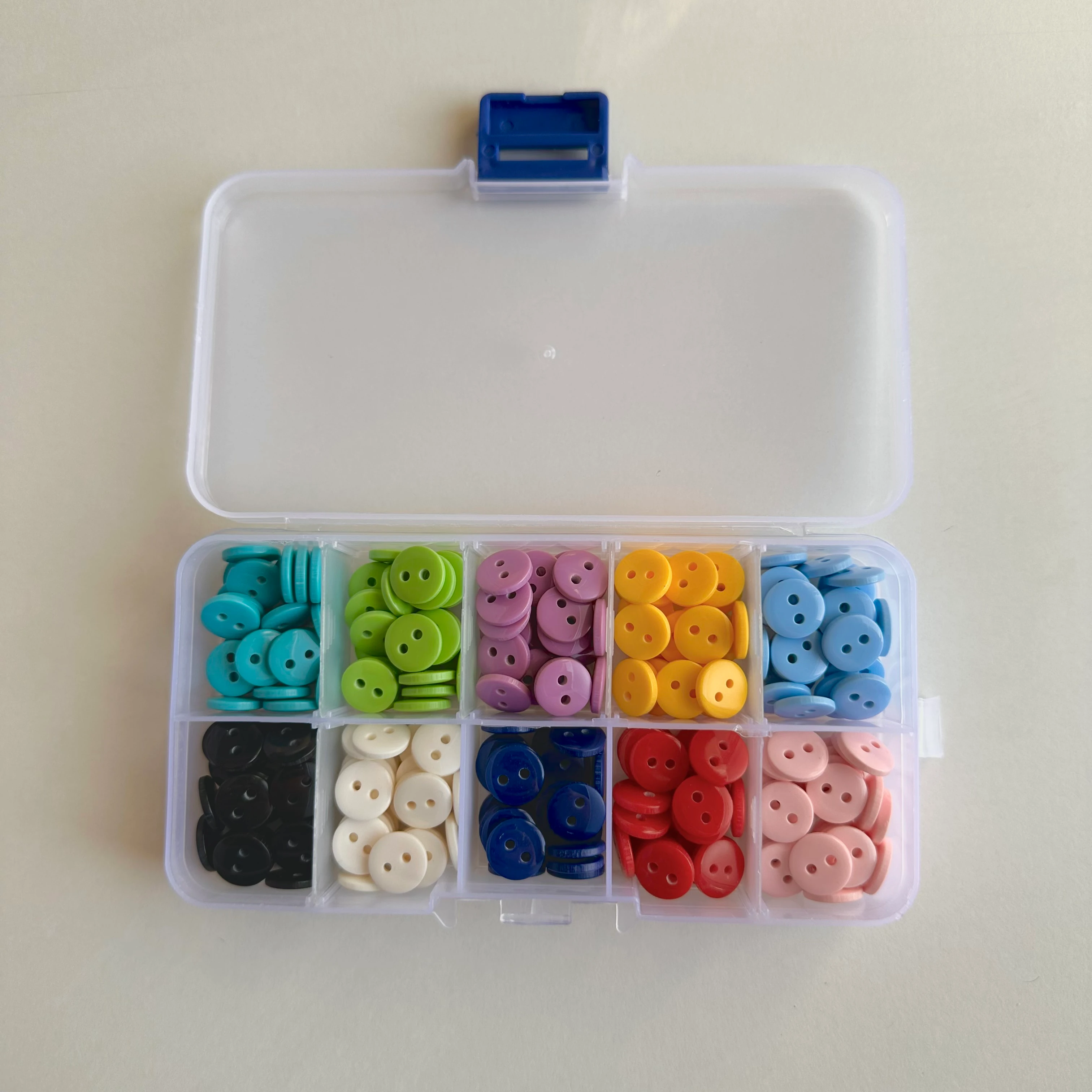 Yuvarlak Plastik Düğme (10mm) 