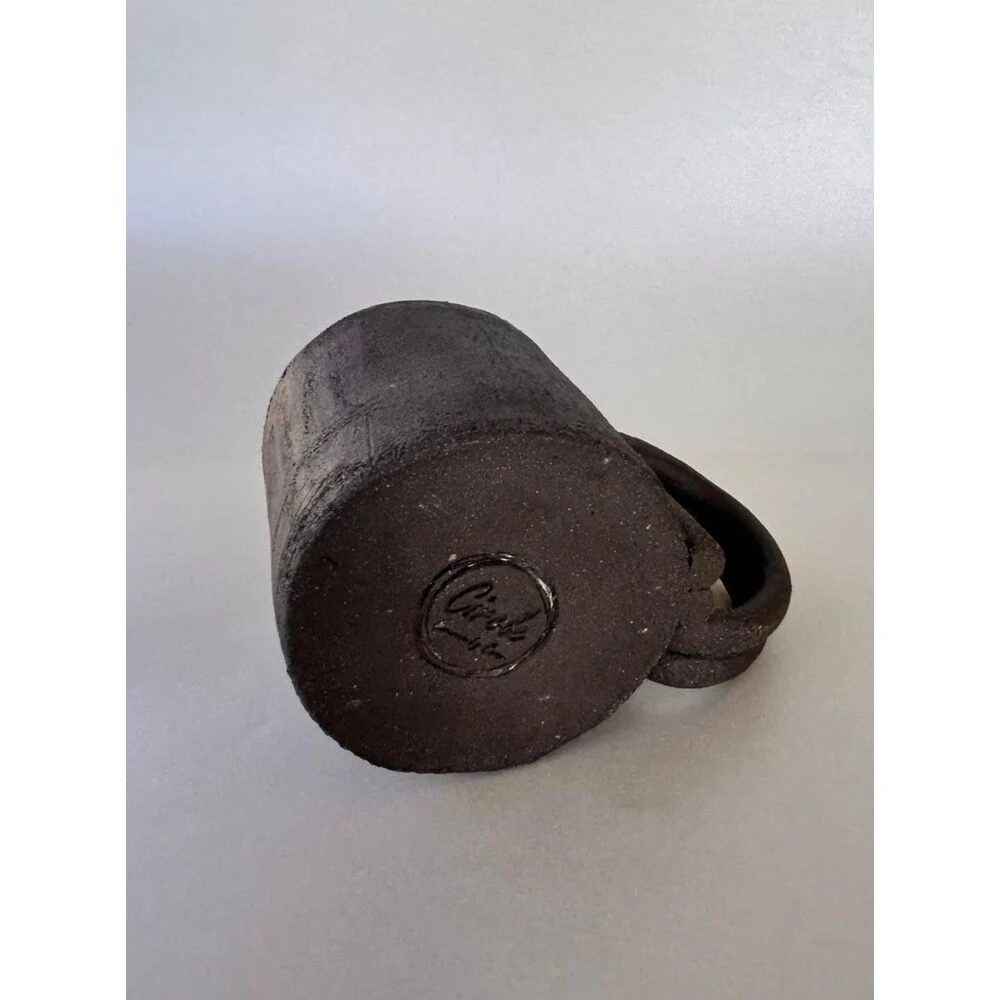 Brown Stone El Yapımı Seramik Kupa