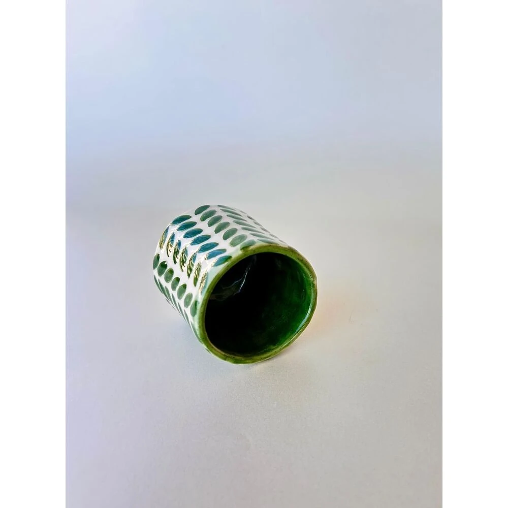 Nature Mini El Yapımı Seramik Kupa