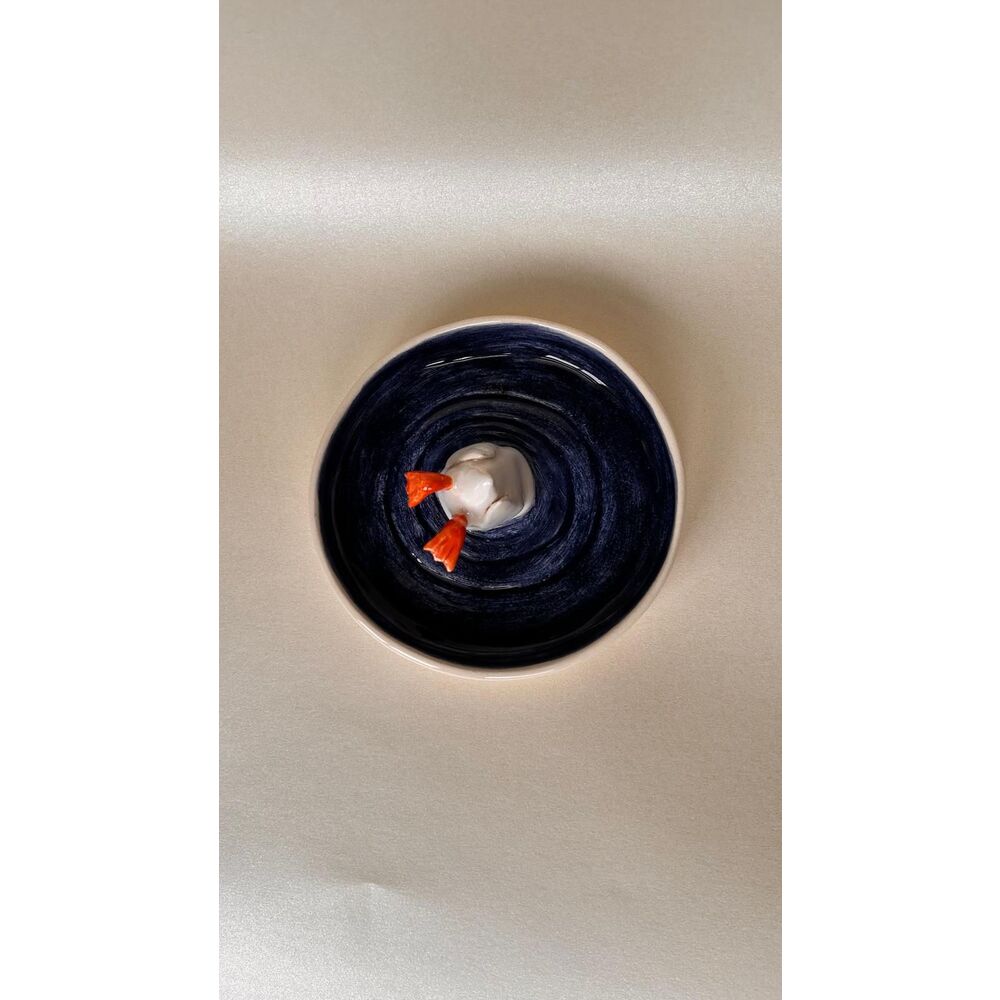 Shy Duck El Yapımı Seramik Obje