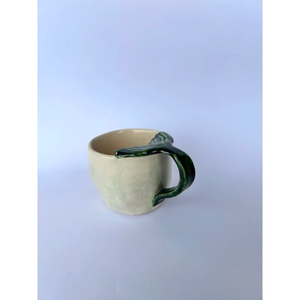 Mermaid El Yapımı Seramik Kupa