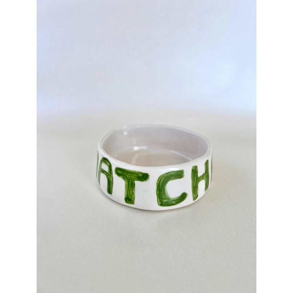 El Yapımı Seramik Matcha Bowl