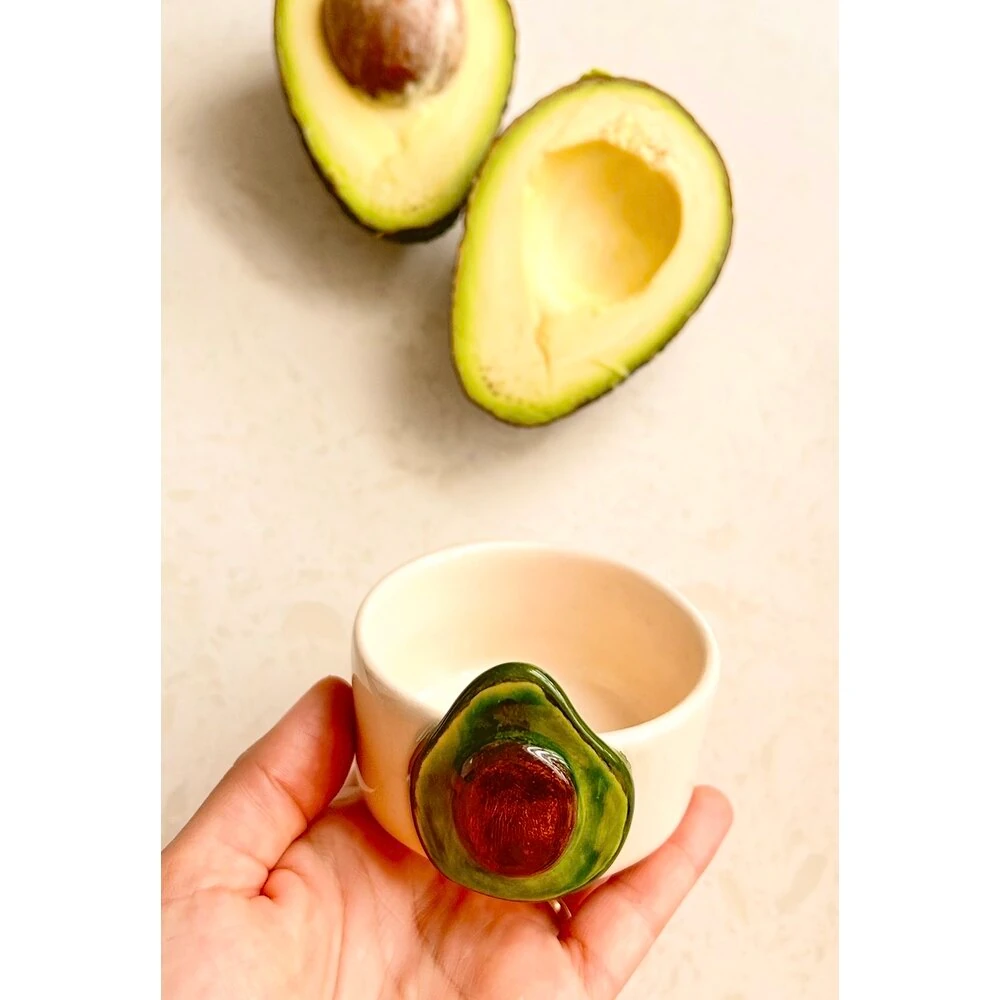 Avokado El Yapımı Seramik