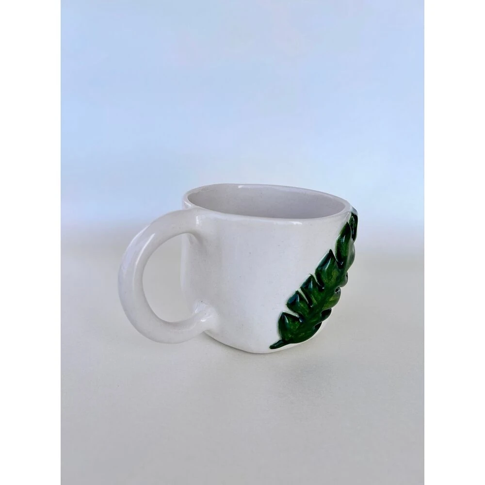 Greenısh El Yapımı Seramik Kupa