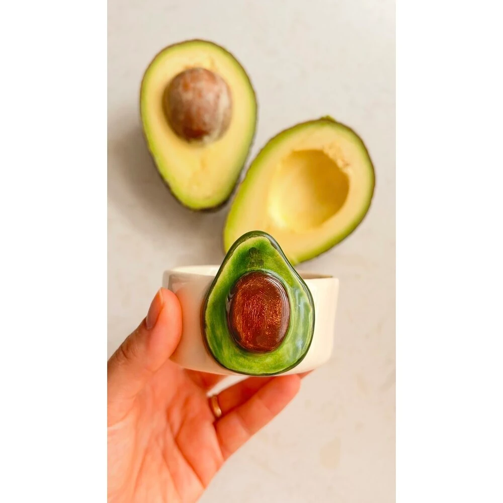 Avokado El Yapımı Seramik