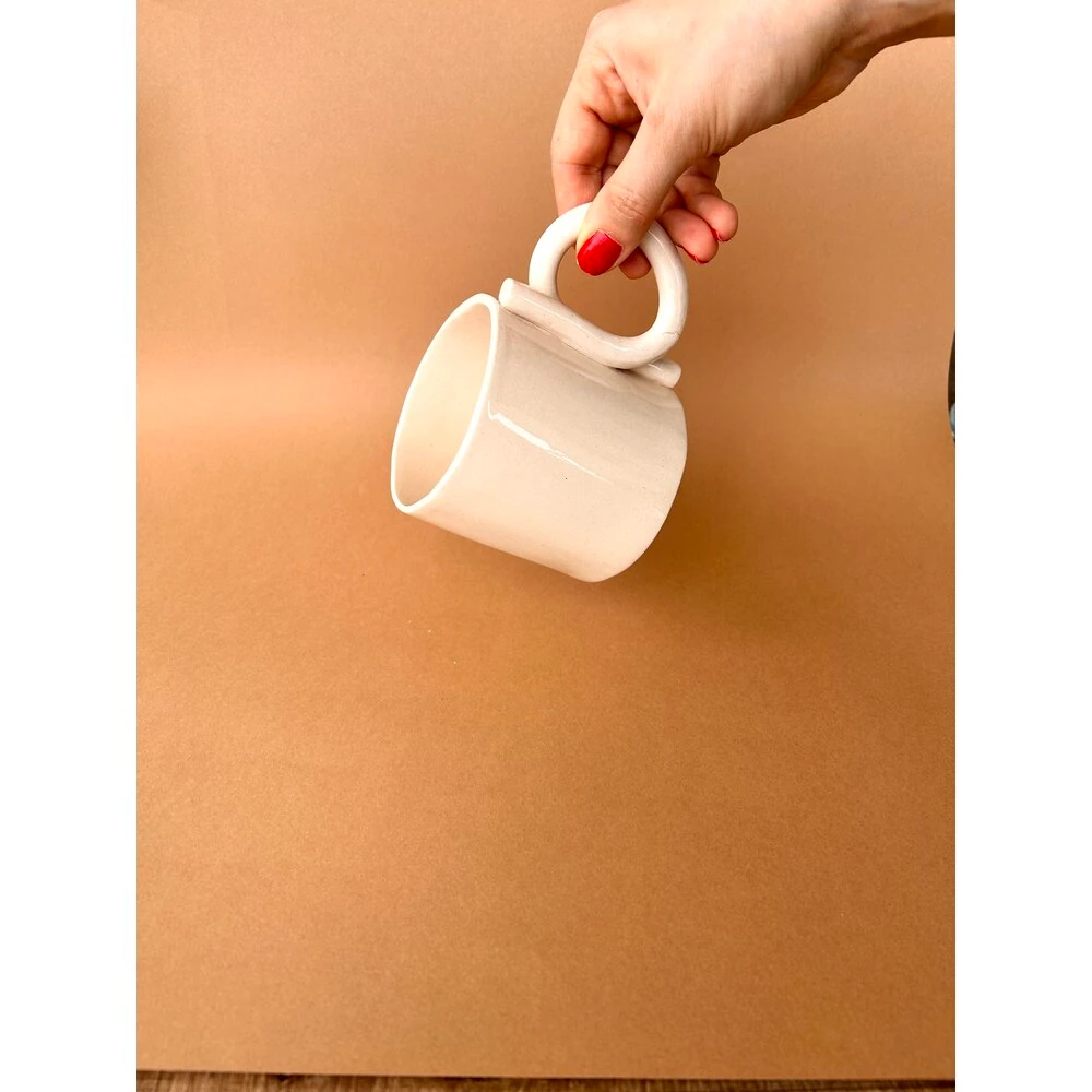 Route El Yapımı Seramik Kupa