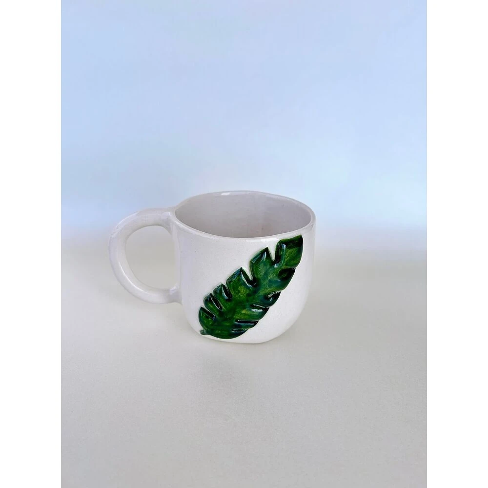 Greenısh El Yapımı Seramik Kupa