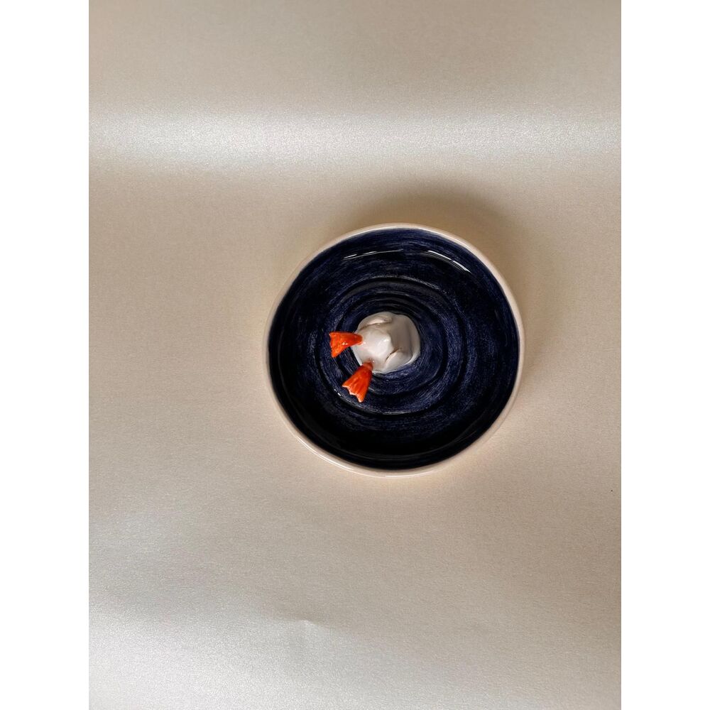 Shy Duck El Yapımı Seramik Obje