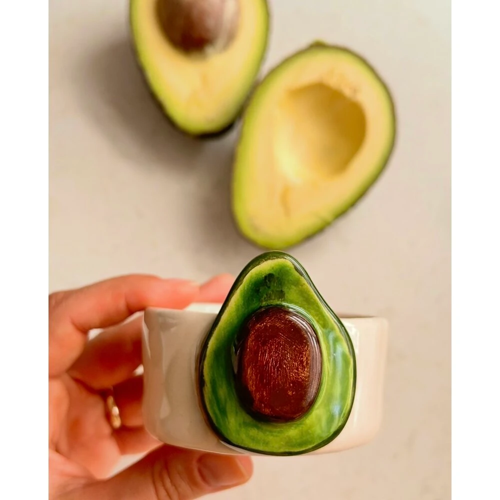 Avokado El Yapımı Seramik