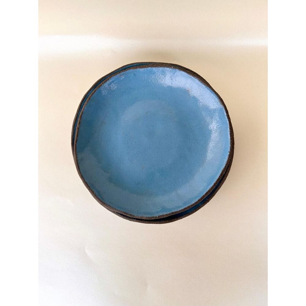 Rustic Plate (2'Li) El Yapımı Seramik Tabak