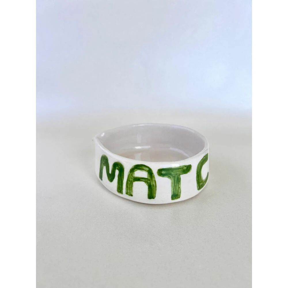 El Yapımı Seramik Matcha Bowl