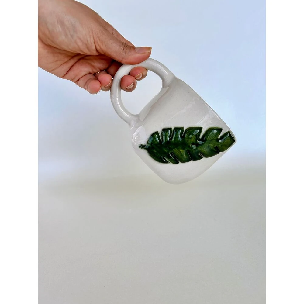 Greenısh El Yapımı Seramik Kupa