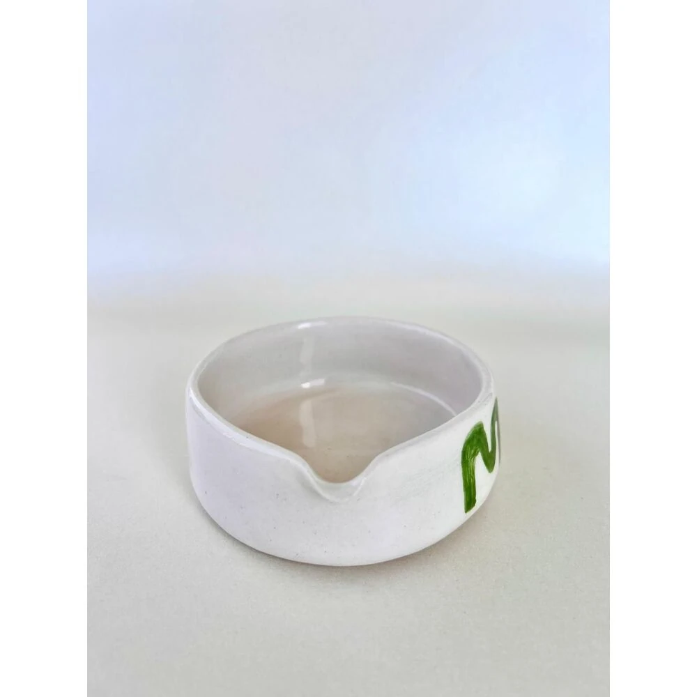 El Yapımı Seramik Matcha Bowl