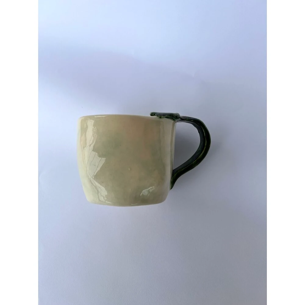 Mermaid El Yapımı Seramik Kupa