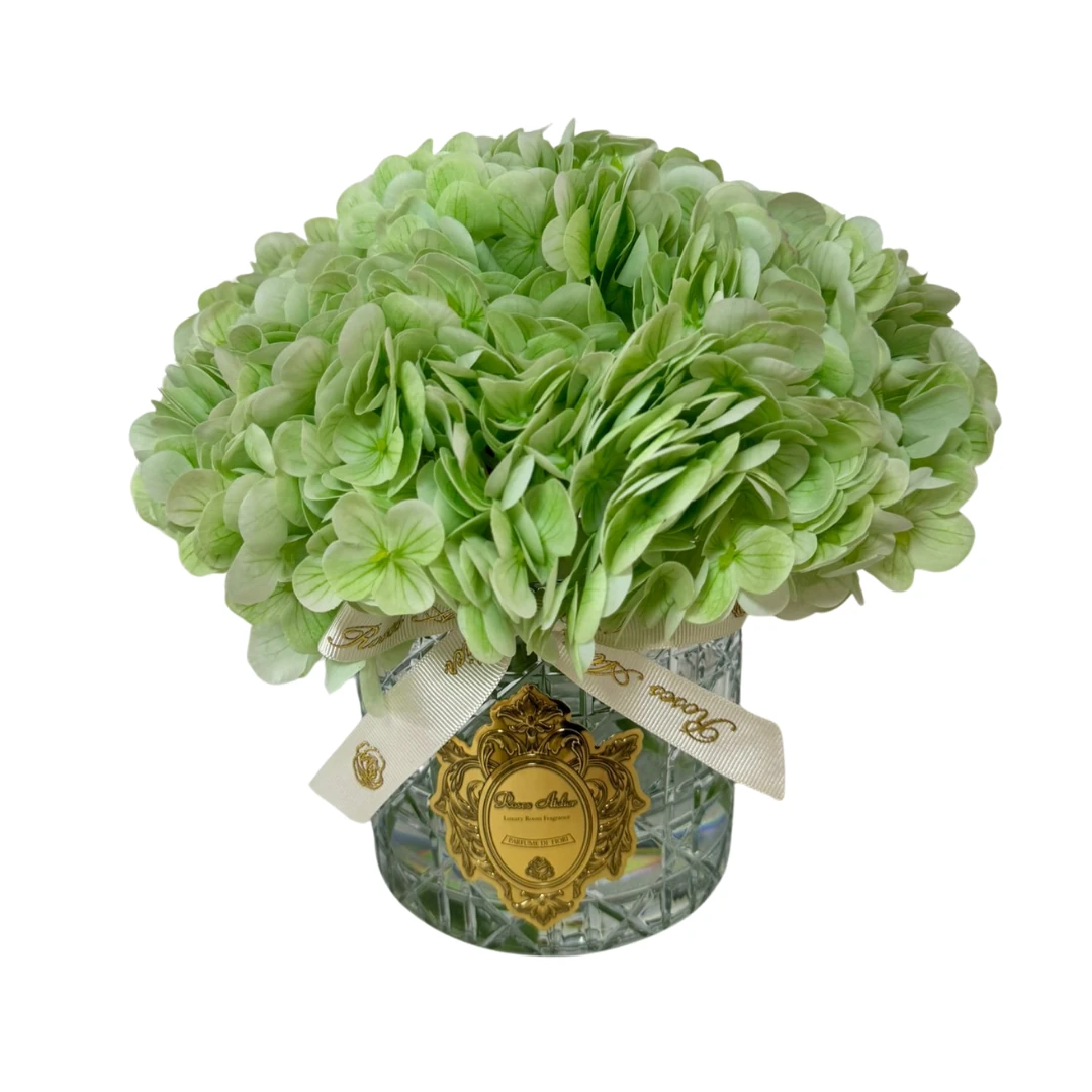 Ortanca Çiçek Aranjmanı  - Açık Yeşil