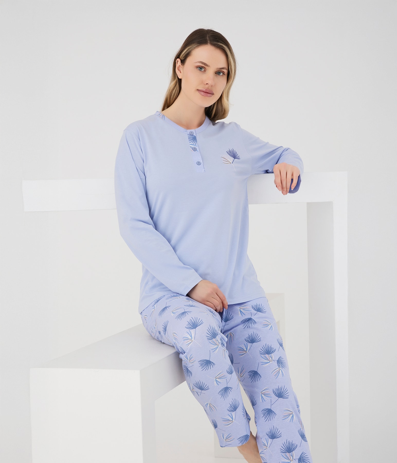 Pamuklu Pijama Kışlık
