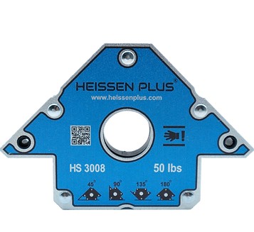 Heissen Plus Dört Açılı Mıknatıslı Gönye Kaynak Tutucu 20KG HS 3008