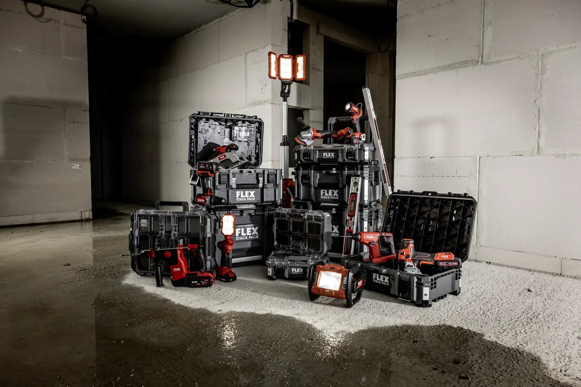 FLEX STACKPACK  TK-L SP SET-1 3'LÜ TAKIM ARABASI SETİ