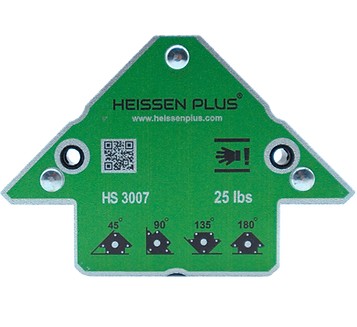 Heissen Plus Dört Açılı Mıknatıslı Gönye Kaynak Tutucu 11KG HS3007 