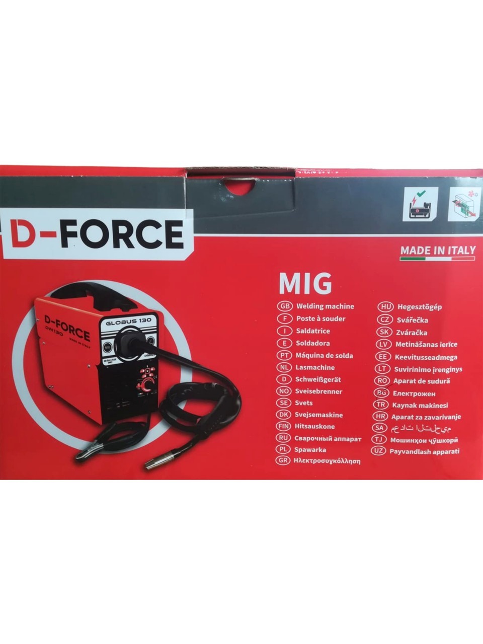 D-FORCE GAZALTI KAYNAK MAKİNESİ DW 130