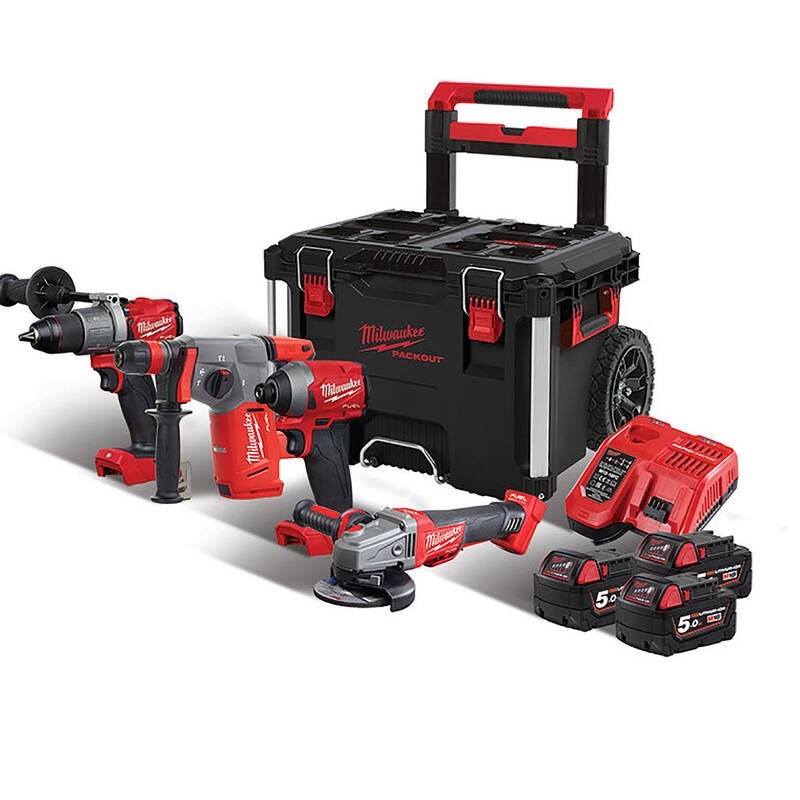 MILWAUKEE M18 FPP4B2-533P 4'lü SET