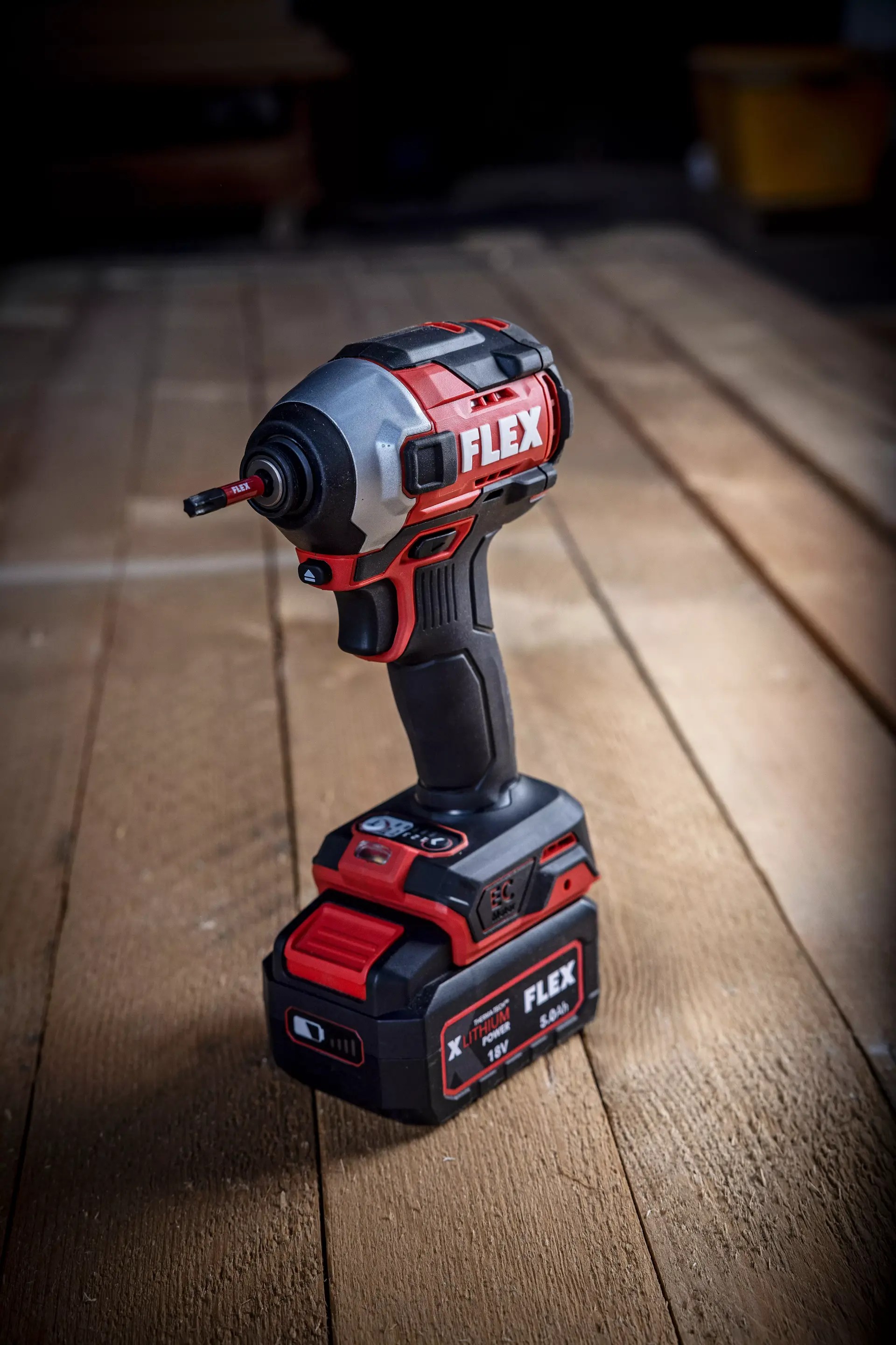 Flex ID 1/4″ 18.0-EC HD/5.0 Set Kömürsüz Akülü Darbeli Vidalama