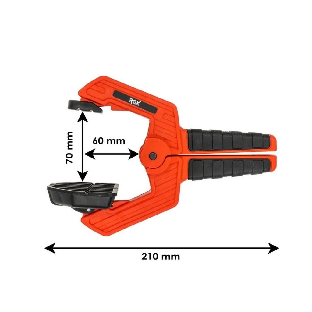 Rox 0150 Su Terazili Yaylı Mandal Tip Kıskaç İşkence 70 mm