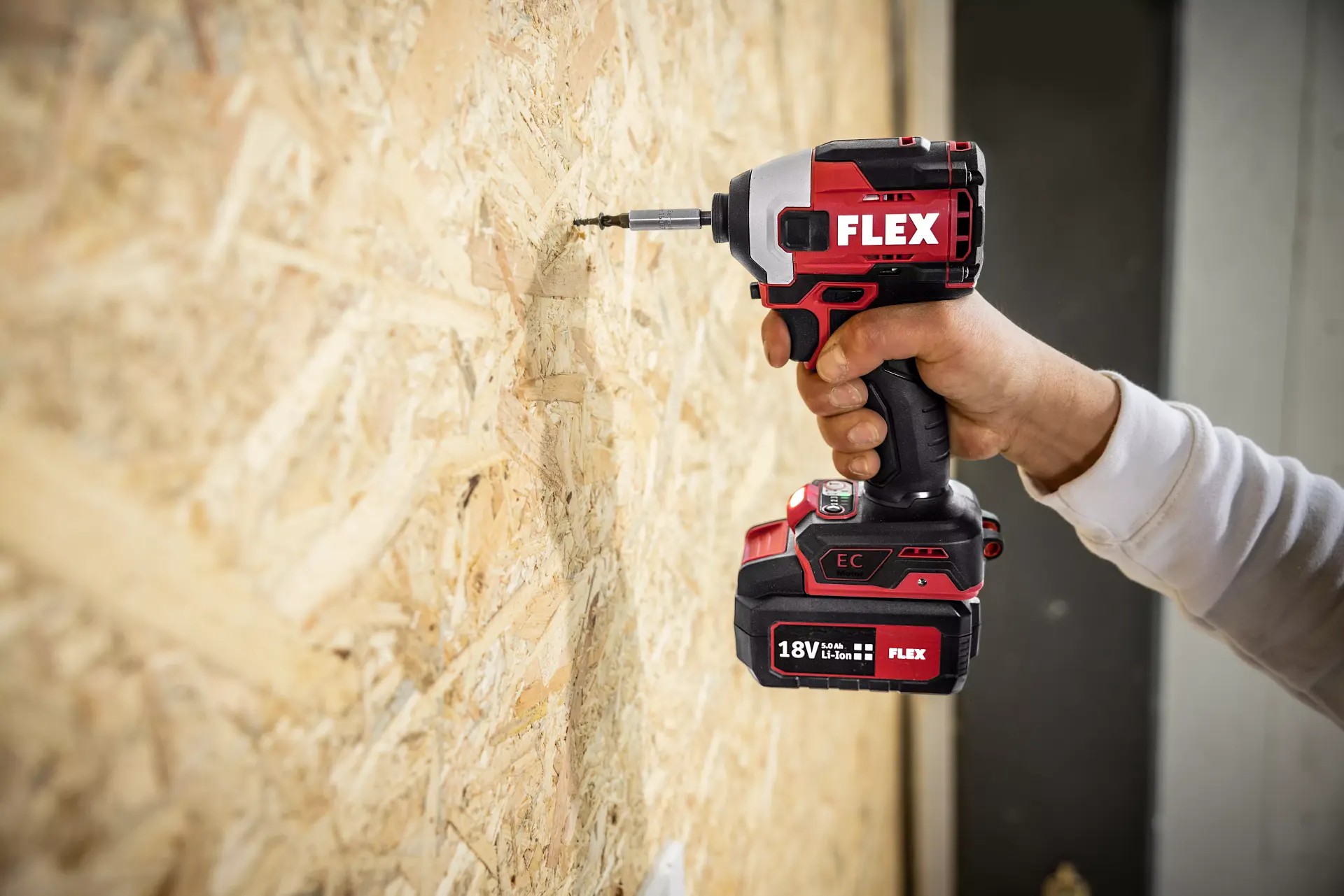 Flex ID 1/4″ 18.0-EC HD/5.0 Set Kömürsüz Akülü Darbeli Vidalama